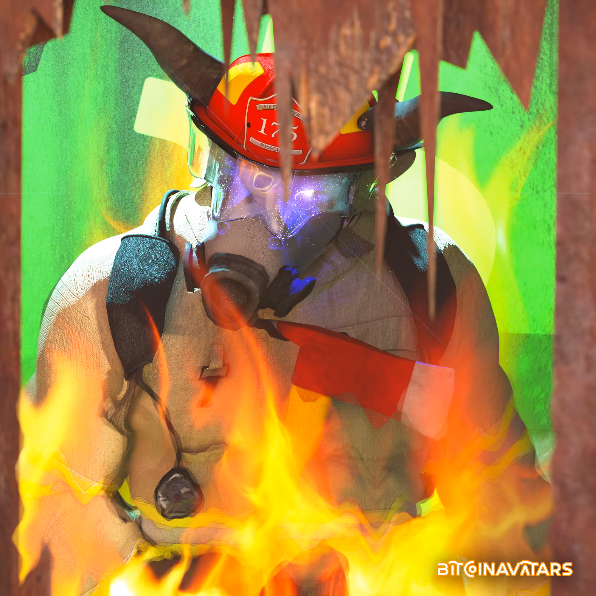 Firefighter Bull
