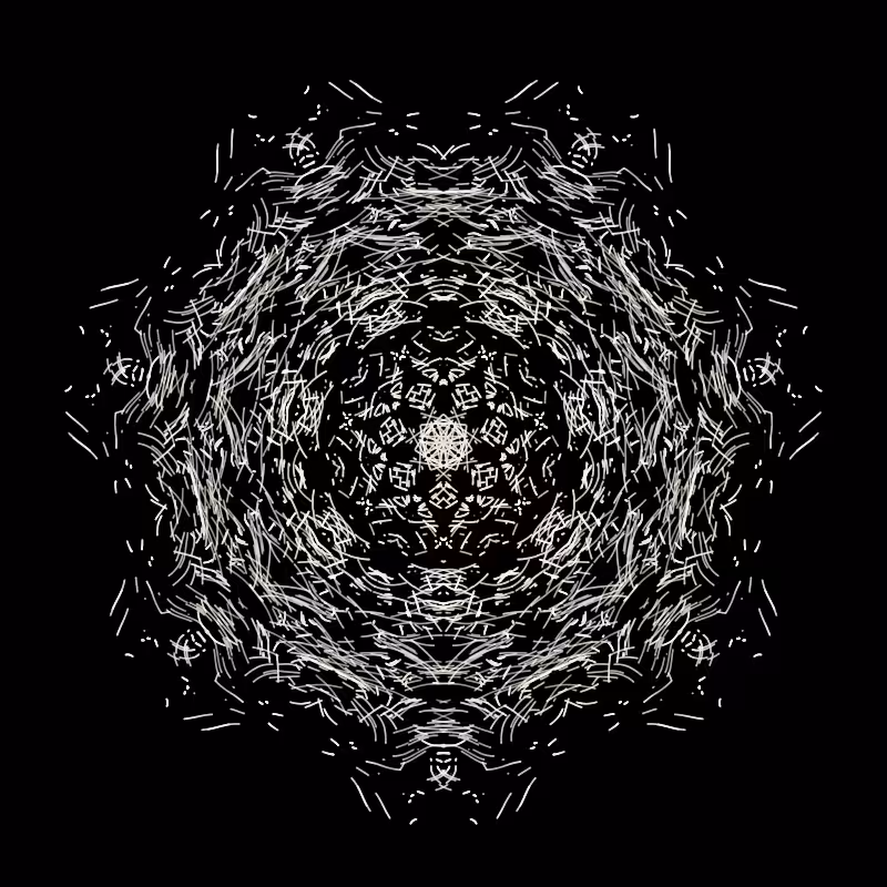 the thread in the pattern #96