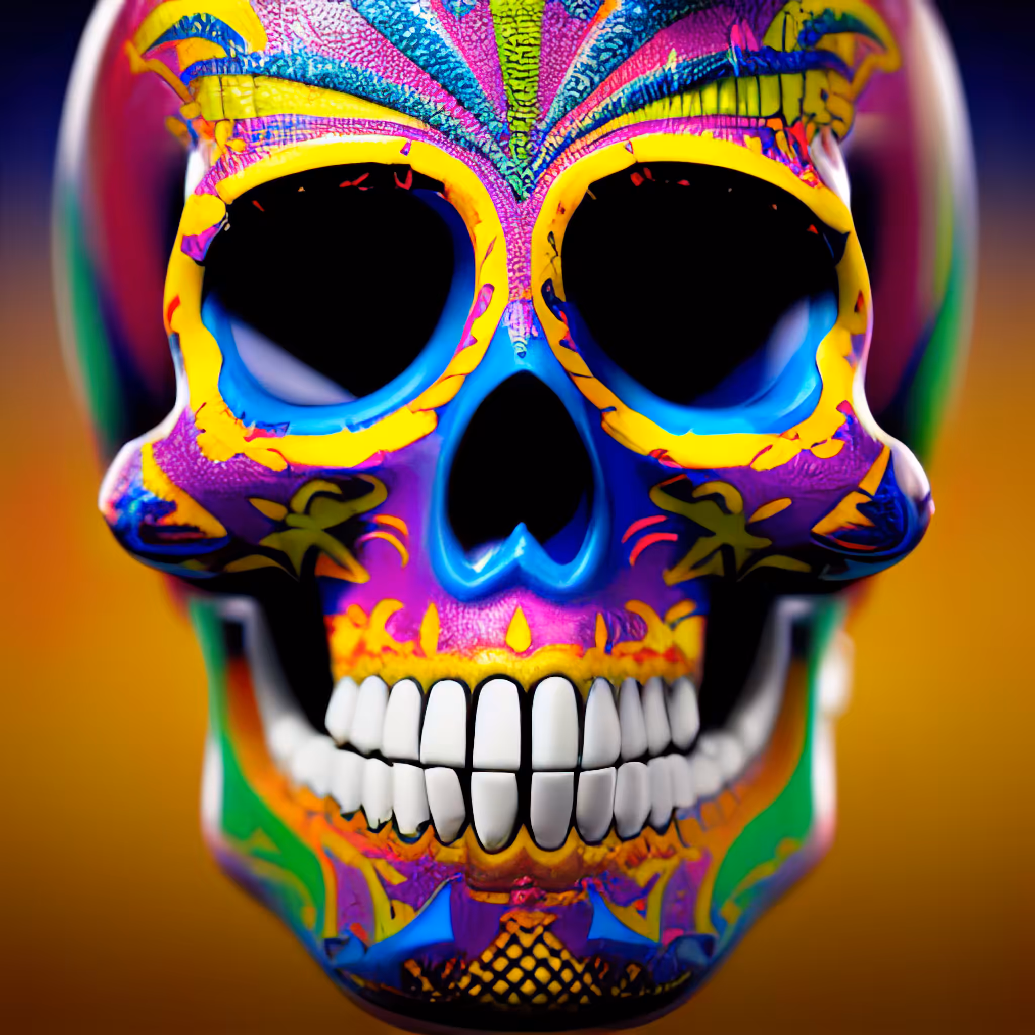 Head Case - A Color Study: Head Case #608