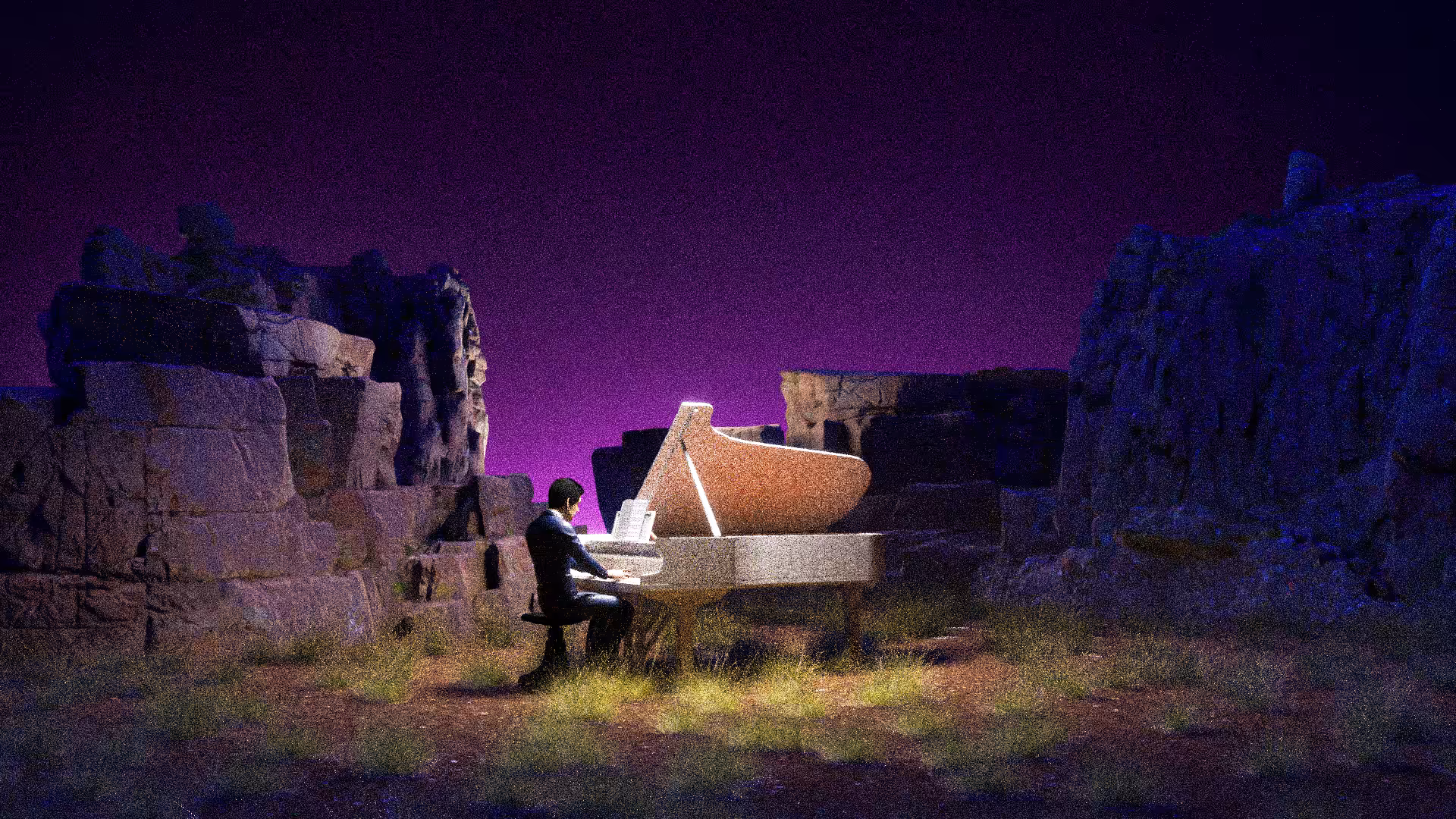 Where Earth Ends, He Plays