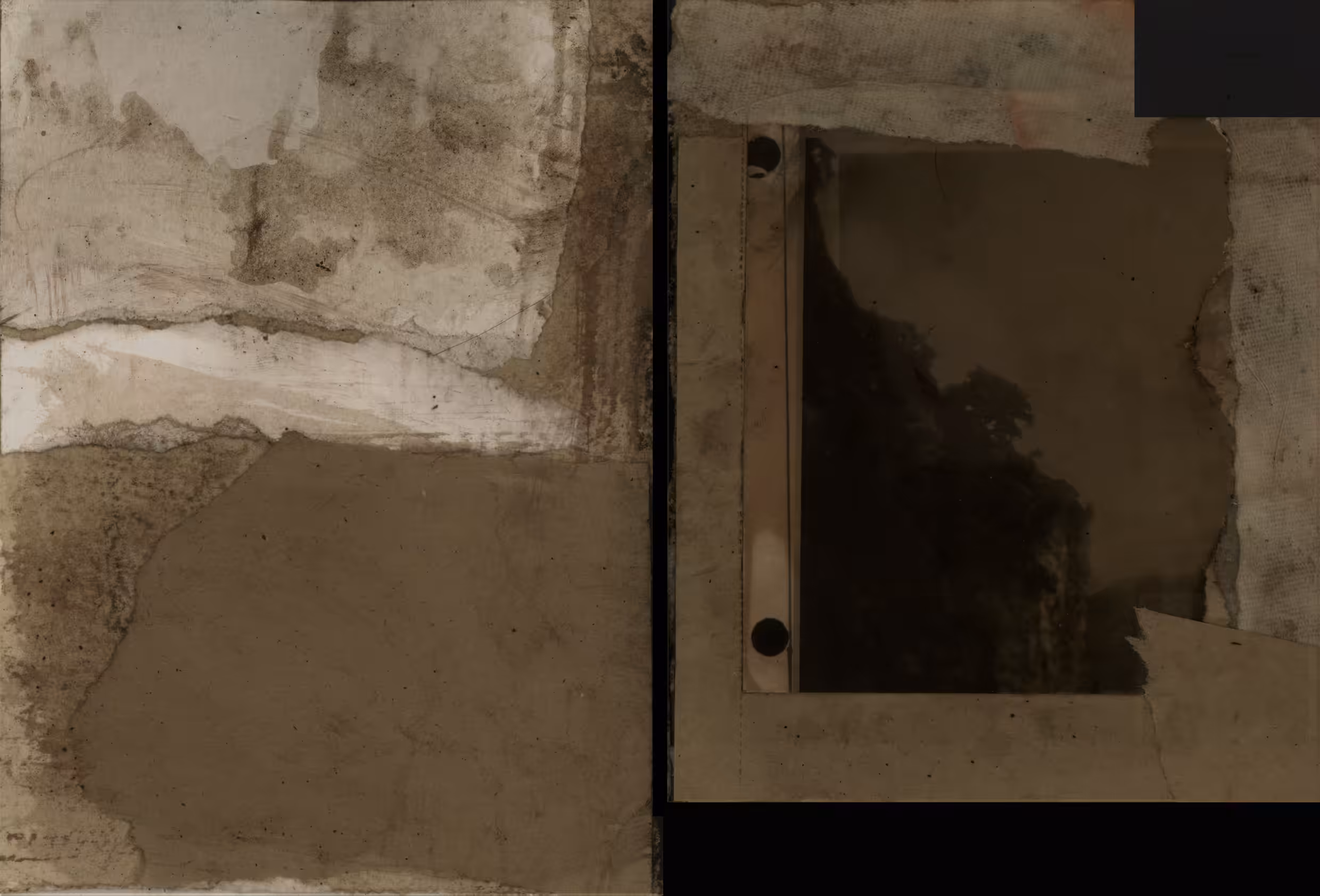 Vestiges of a fading memory