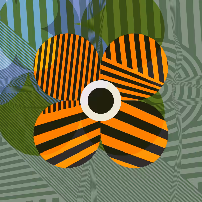 Dazzle Bloom: Big Orange #46