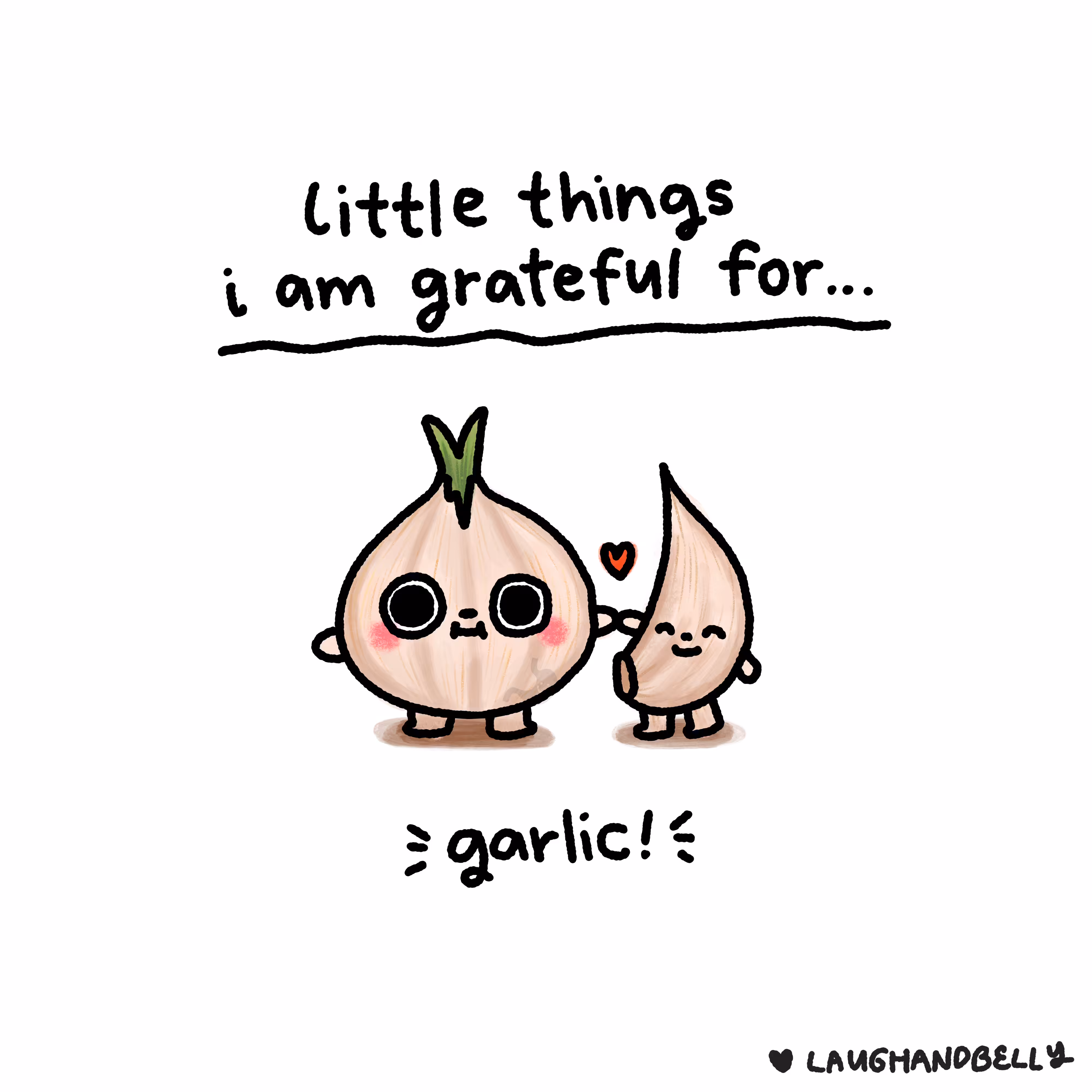 little things i am grateful for: Garlic