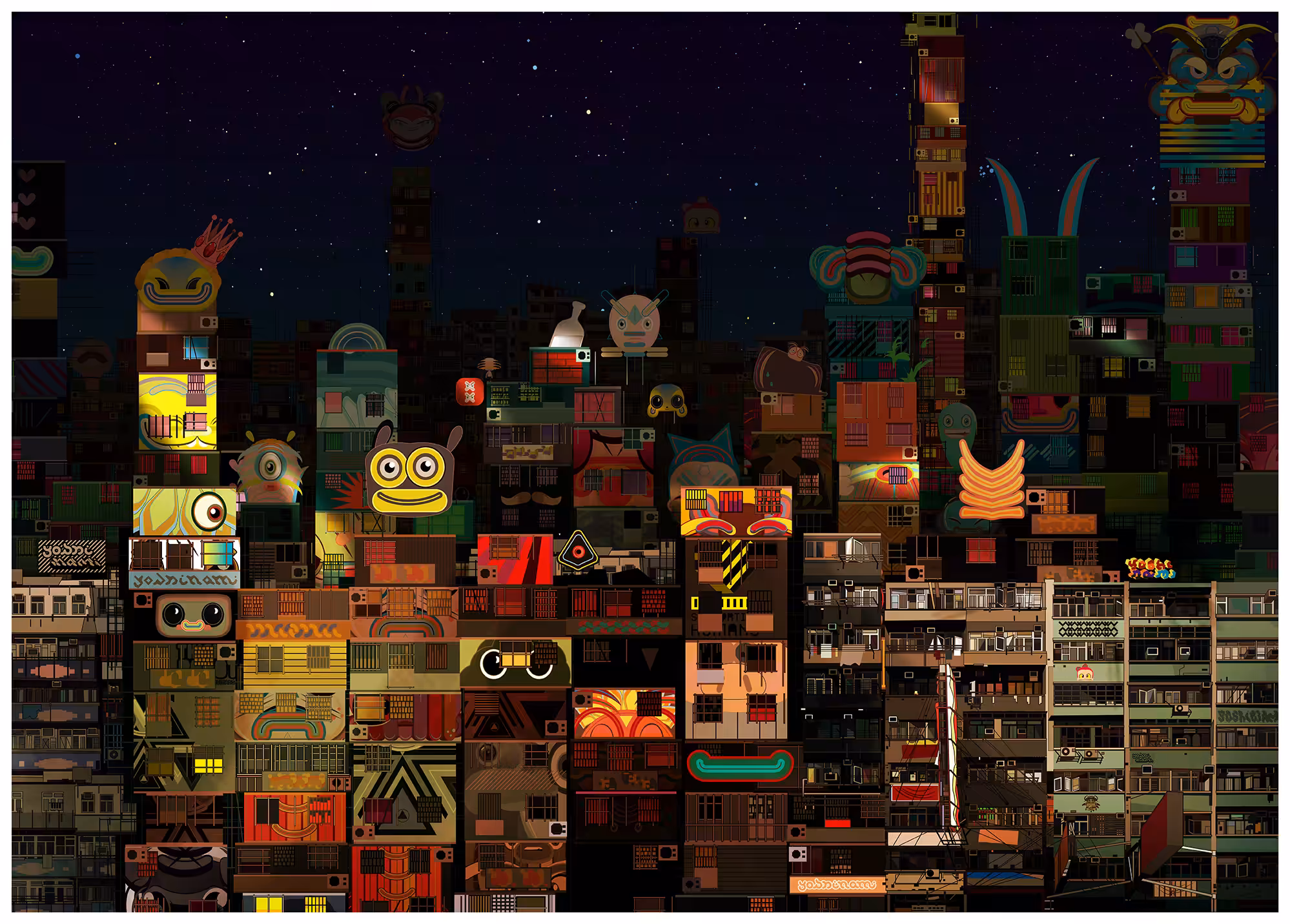 Yoshinami cityscape