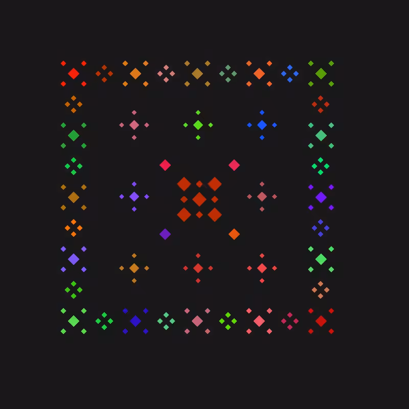 Rotated Squares #6