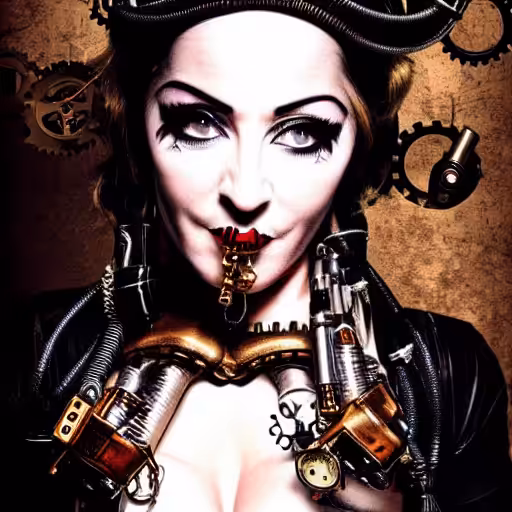 Steampunk Madonna 