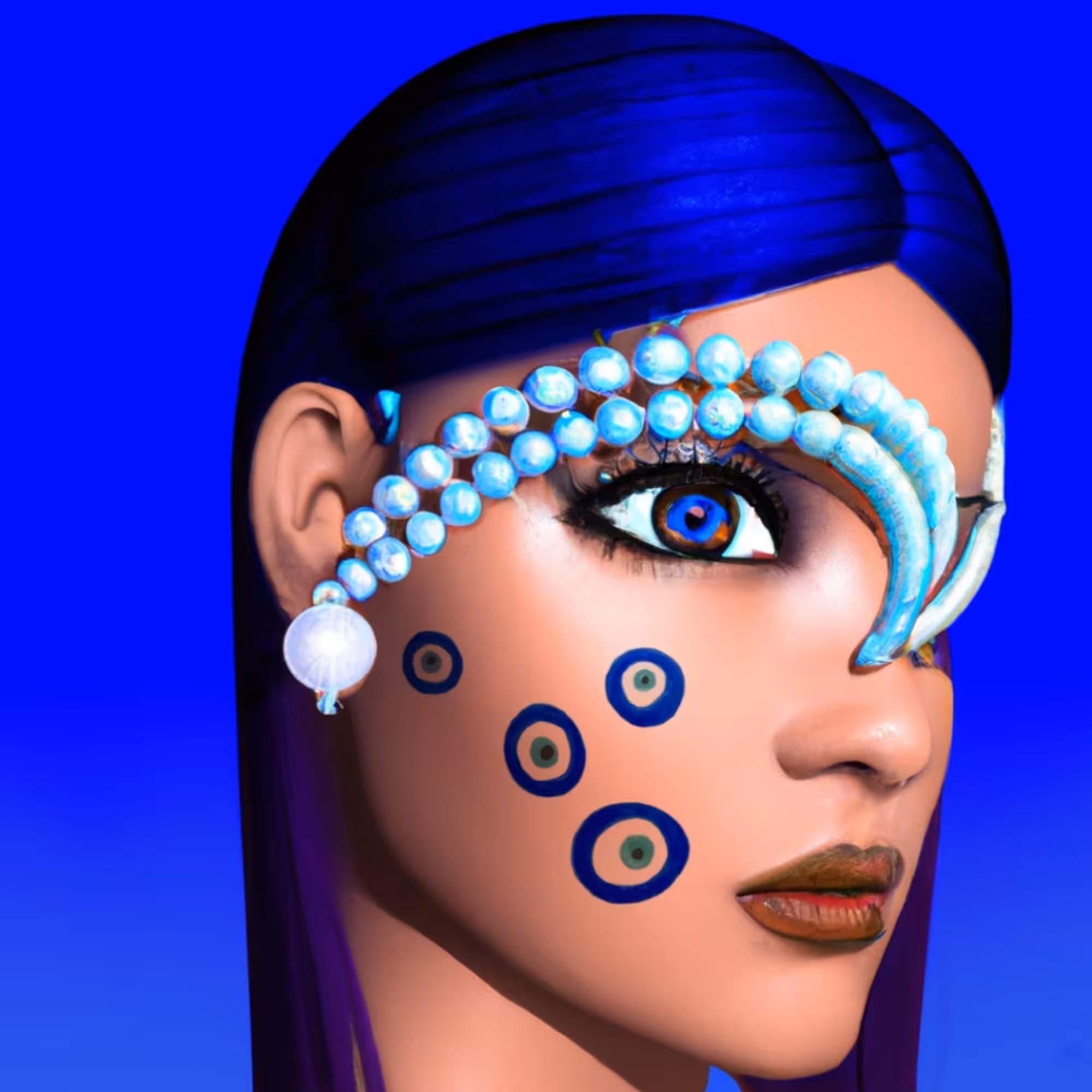Evil eye bead #3