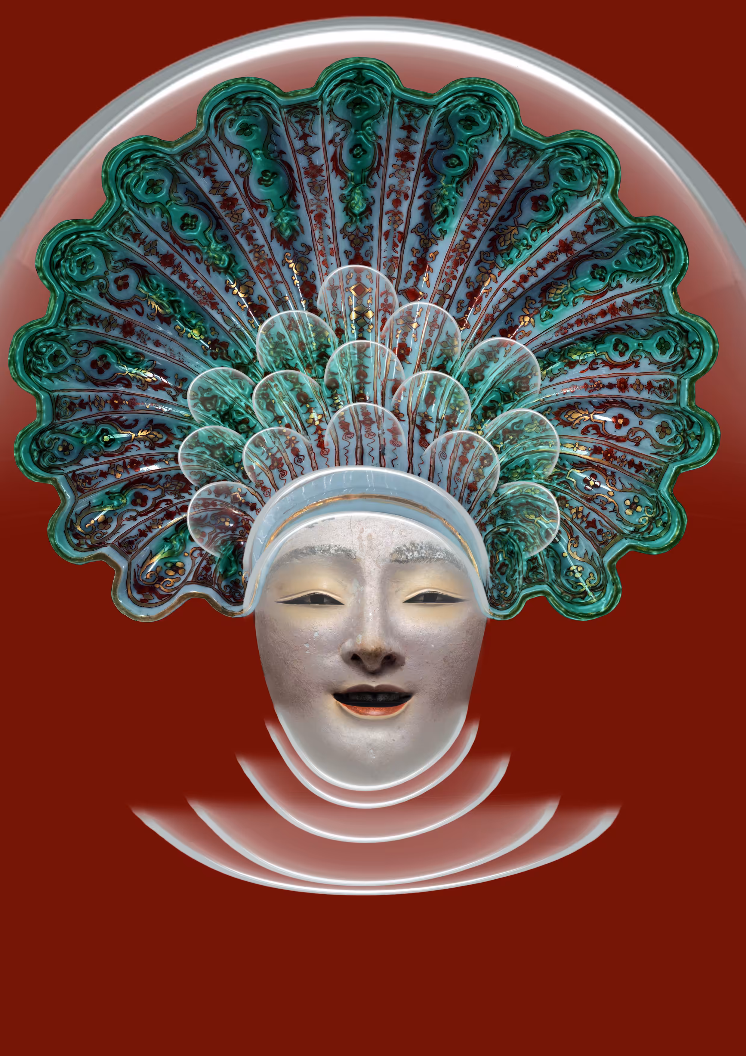 portrait of the queen of porcelain