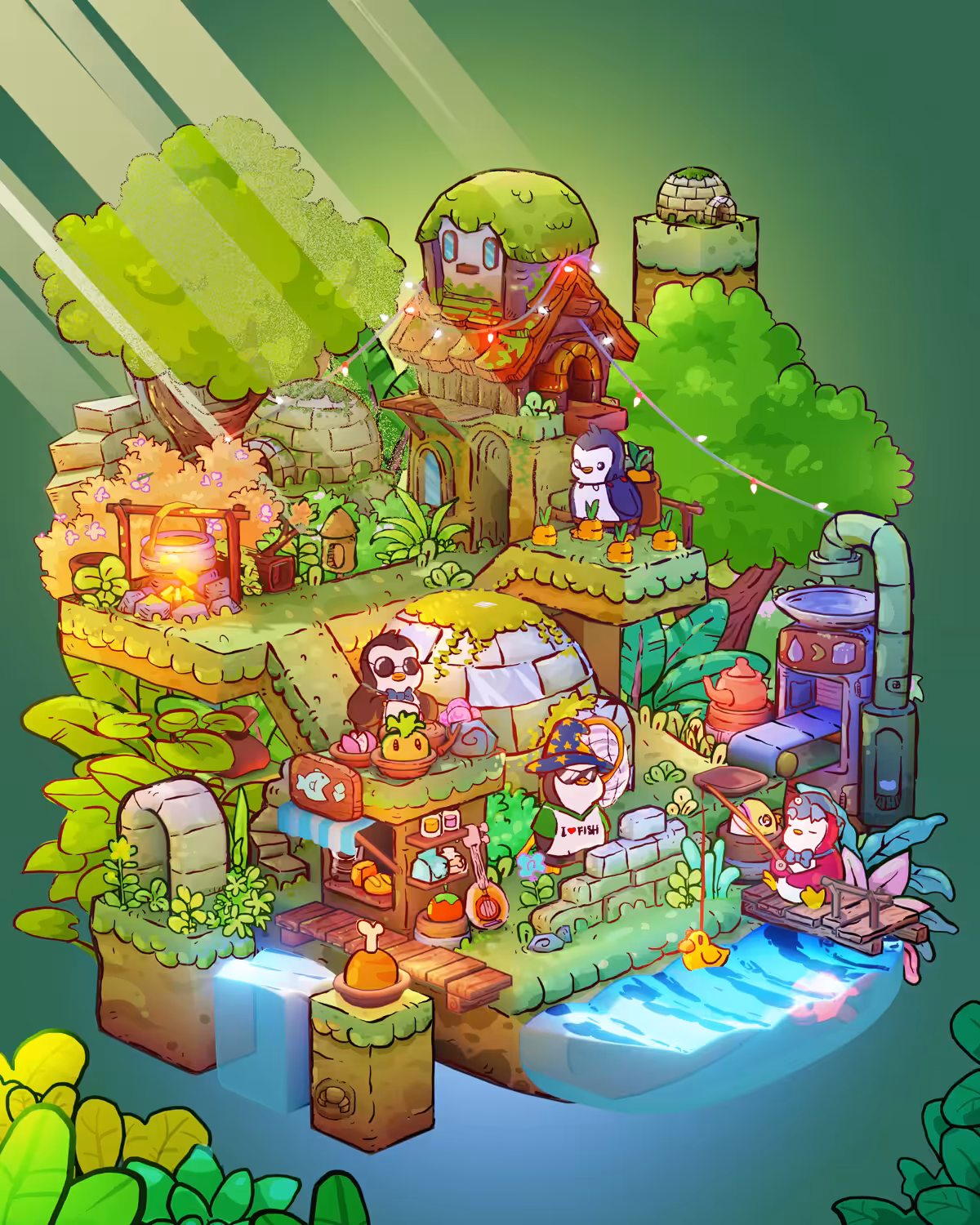 Tropical igloo