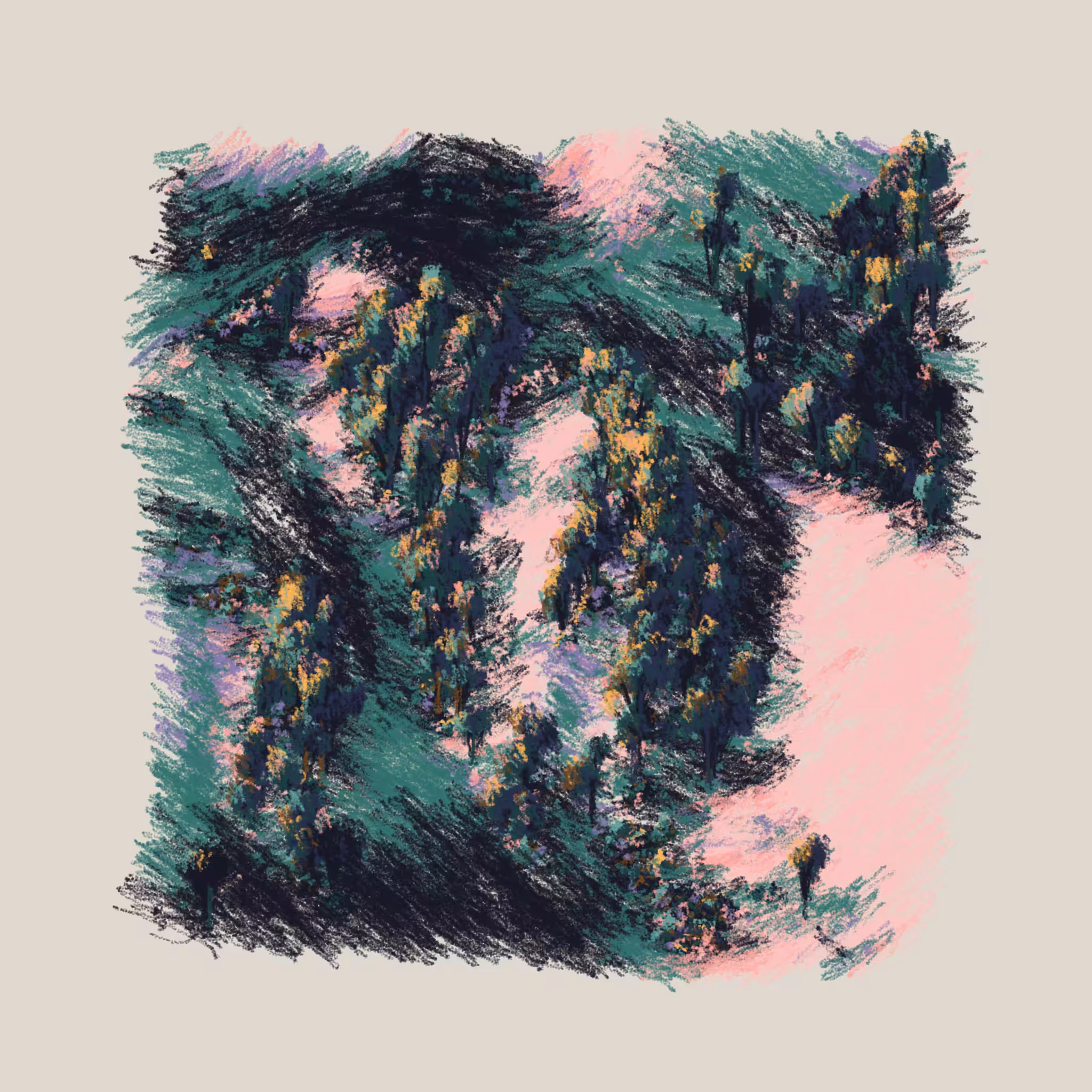 Eucalyptus and Sagebrush #53
