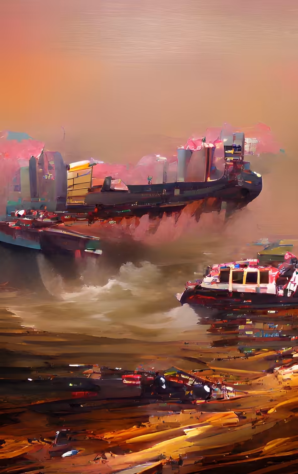 When the Barge Runs Aground No. 9