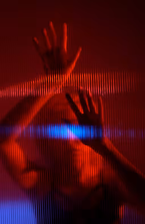 Behind glass #3