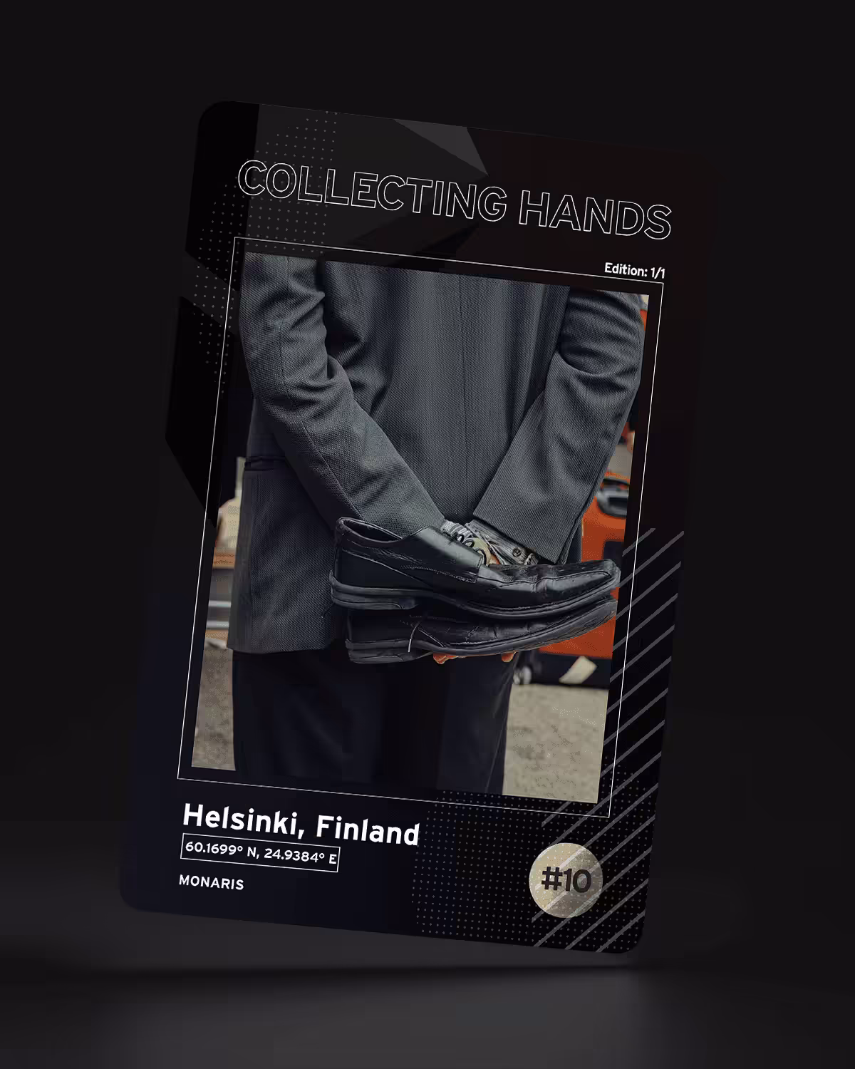 Collecting Hands #10 Card