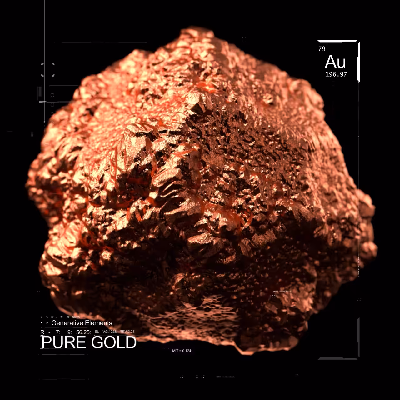 Generative Elements (PURE GOLD) 196.96657