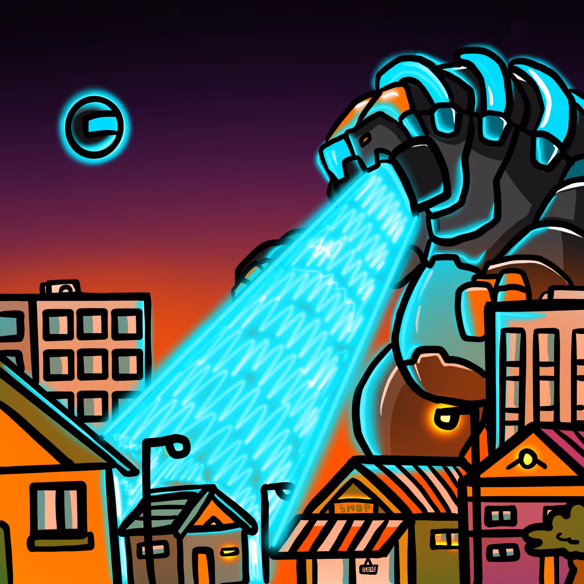 BEAM#1 Blue-0-Tron 01