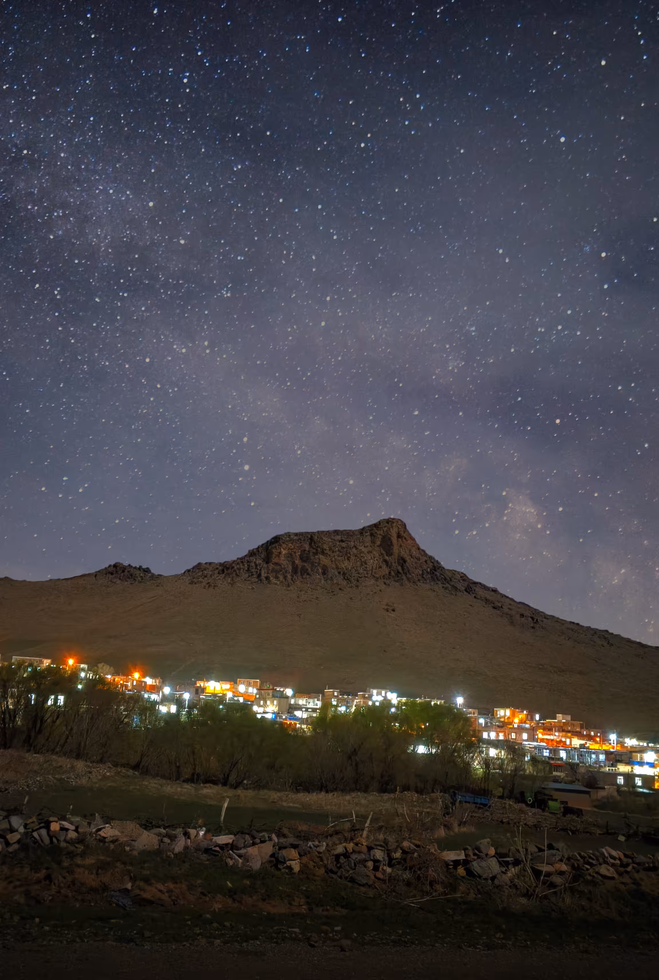 Wonderful ones:  Village Beneath the Giant