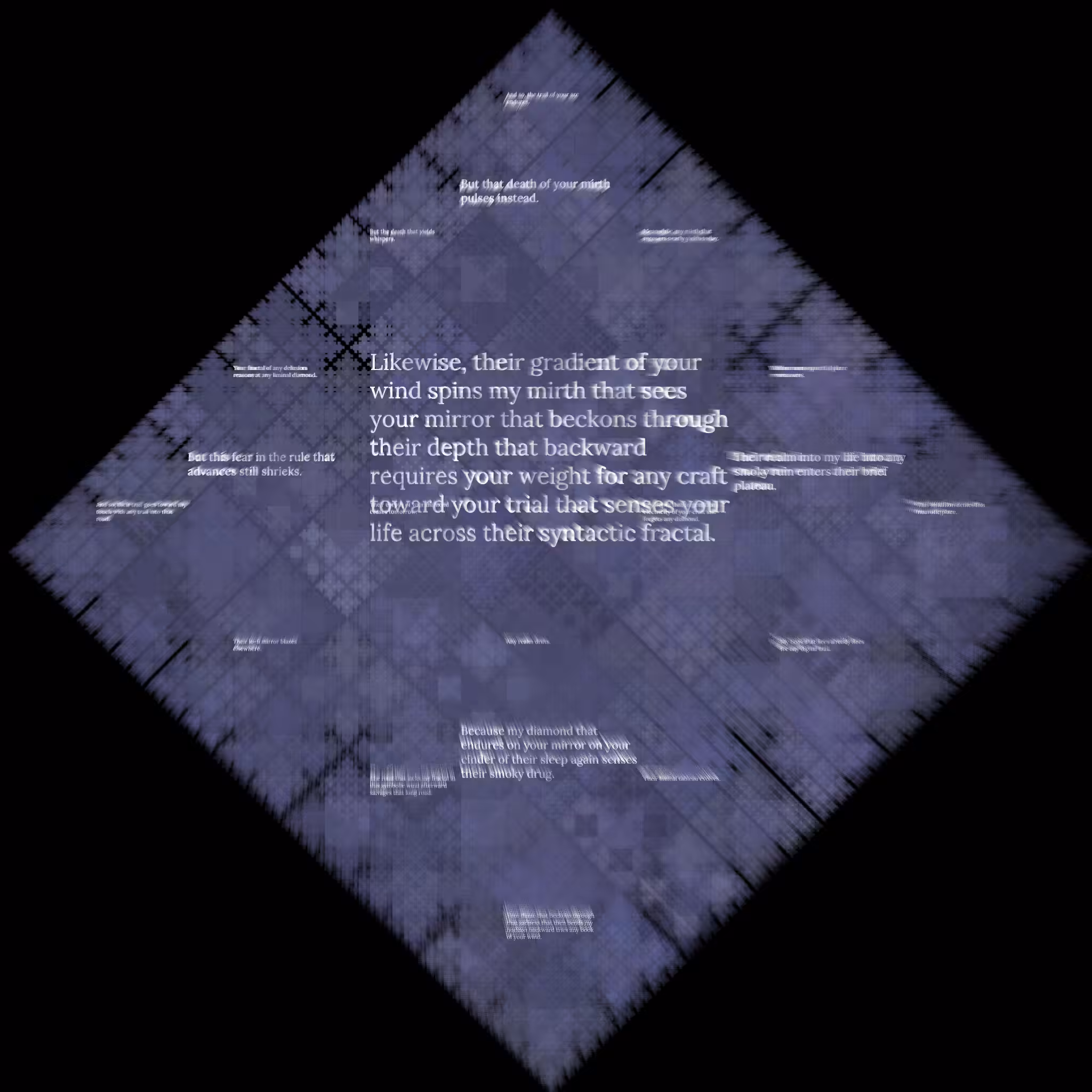 Diamond Fractal Fire #143