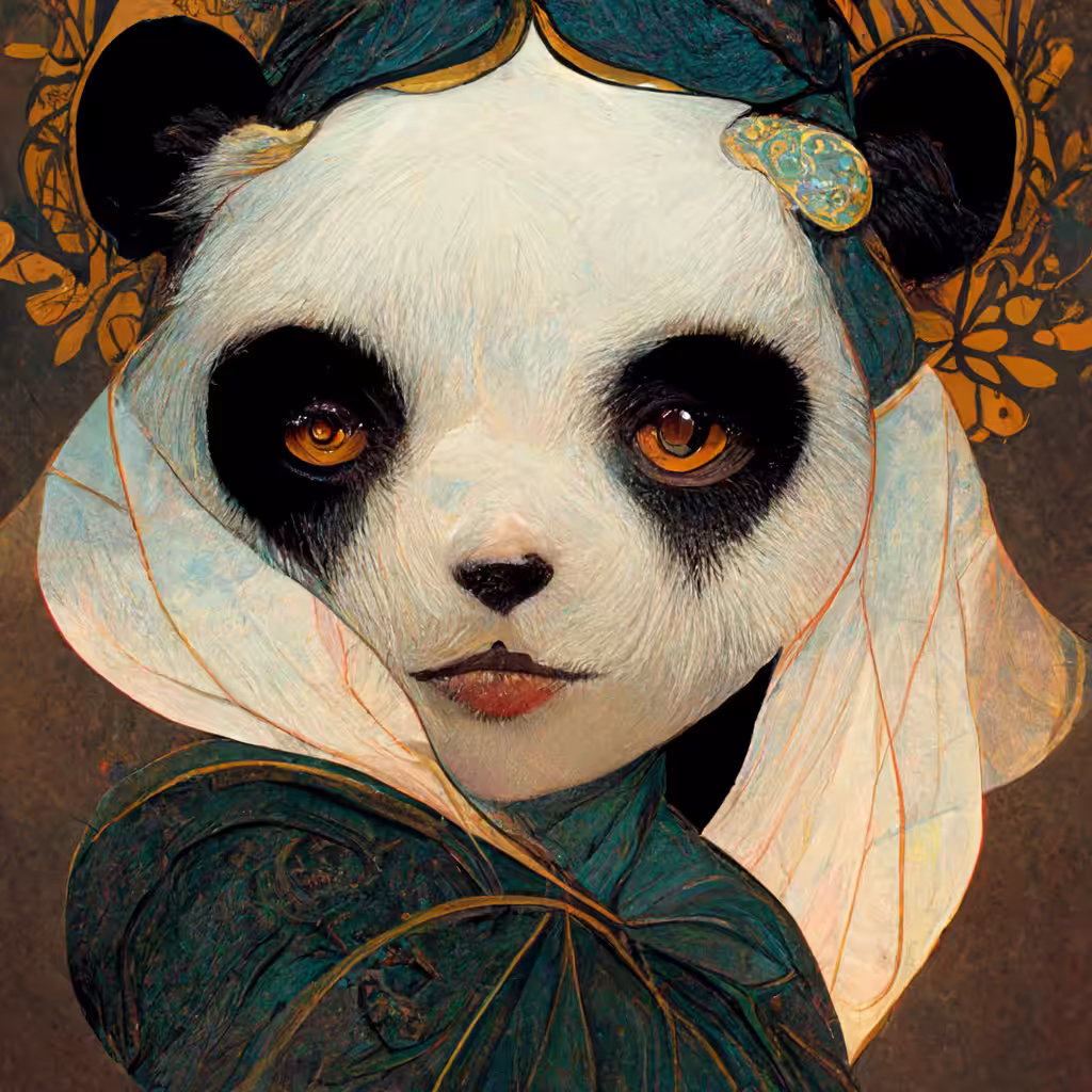 Psychedelic Art: Panda