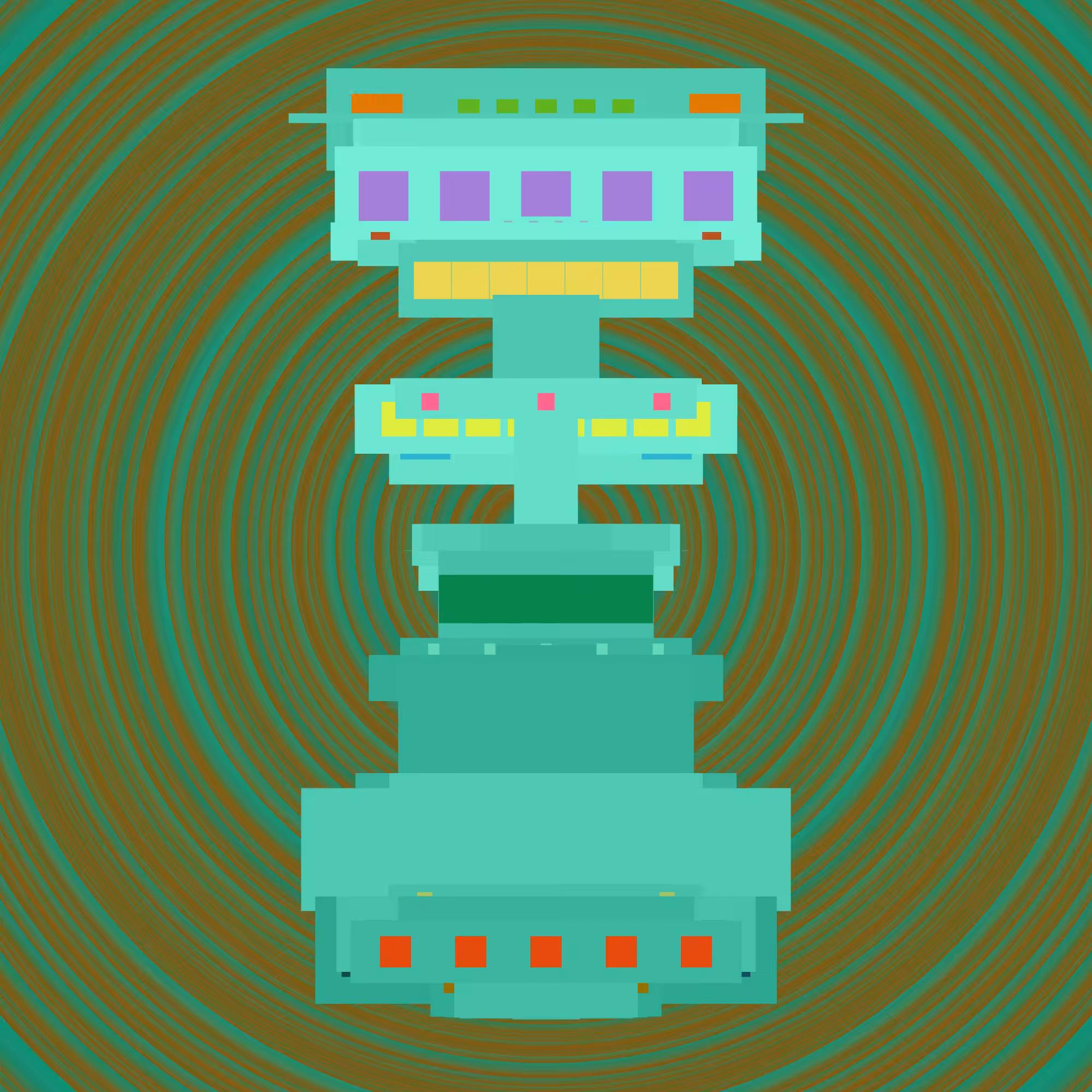 Artificial totem #7