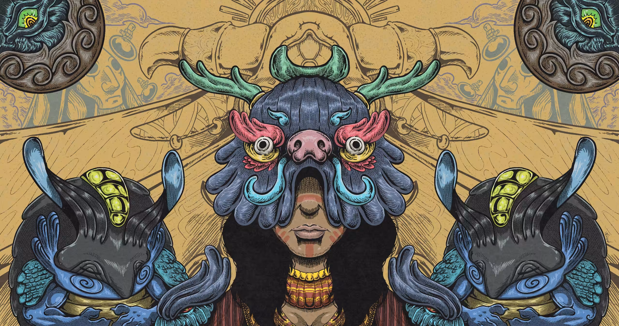 HIDE WITH MASK