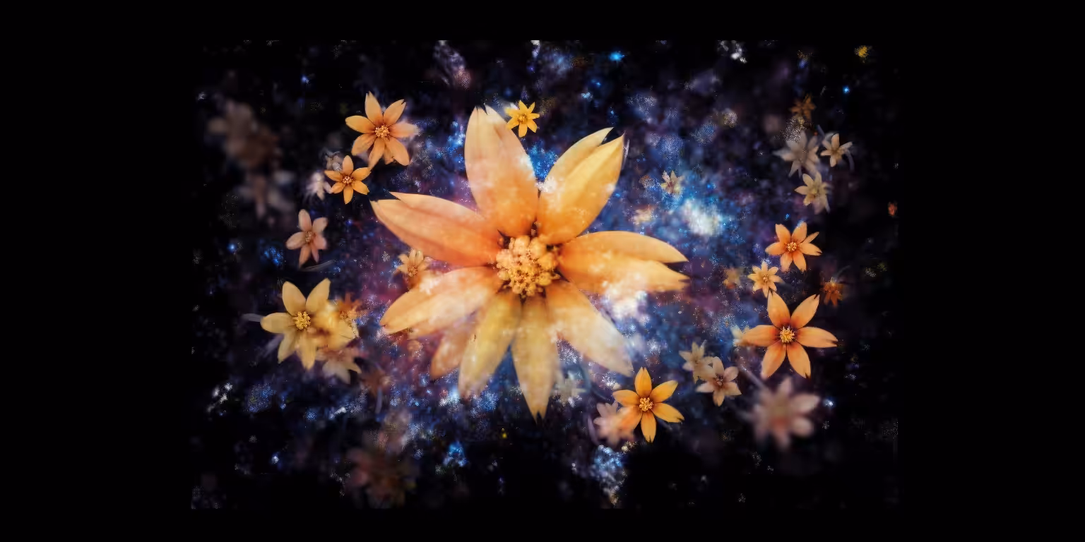 AI Florals: Floral Nebula 2