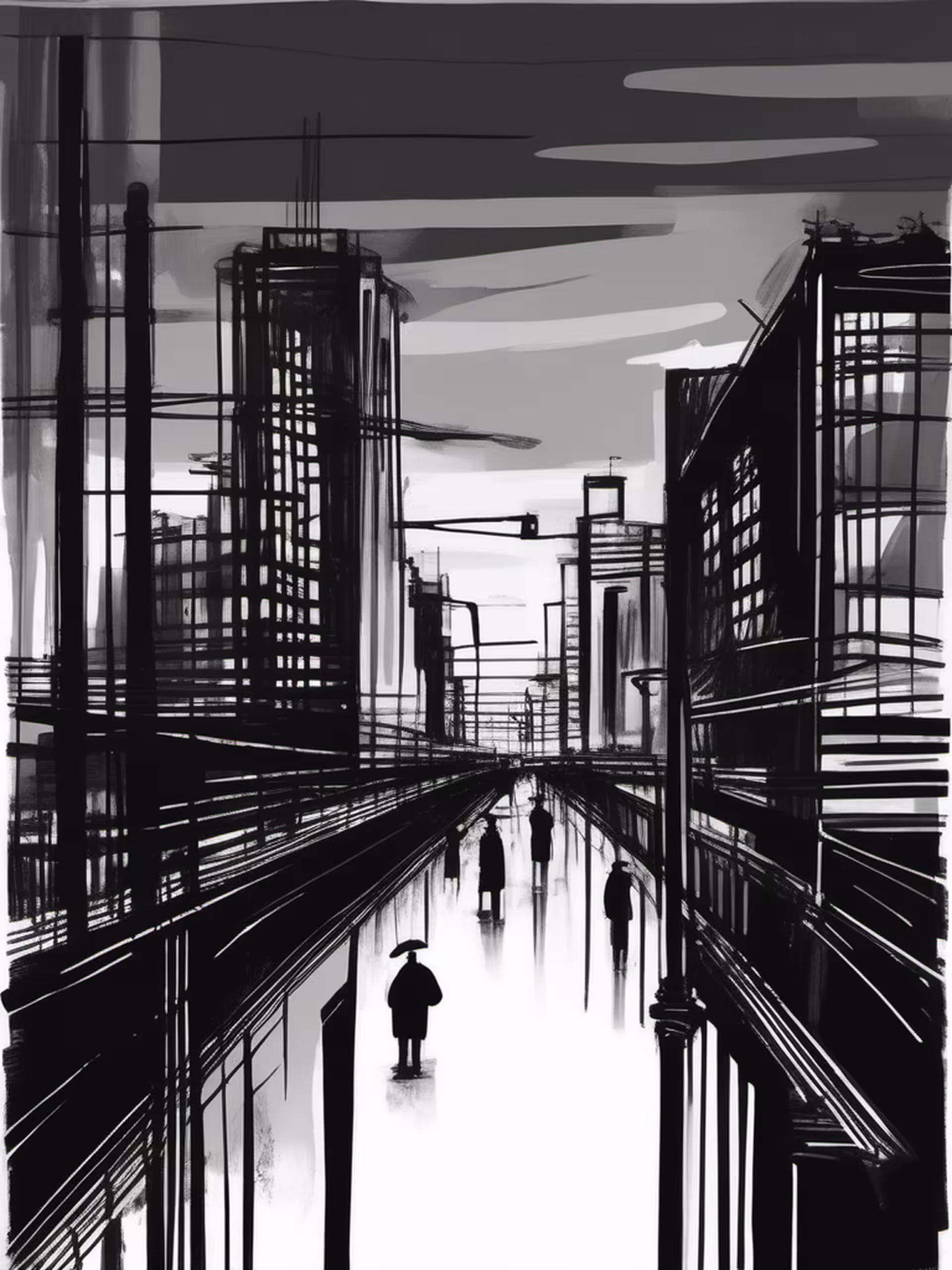 Urban Scenes Through the Decades #21