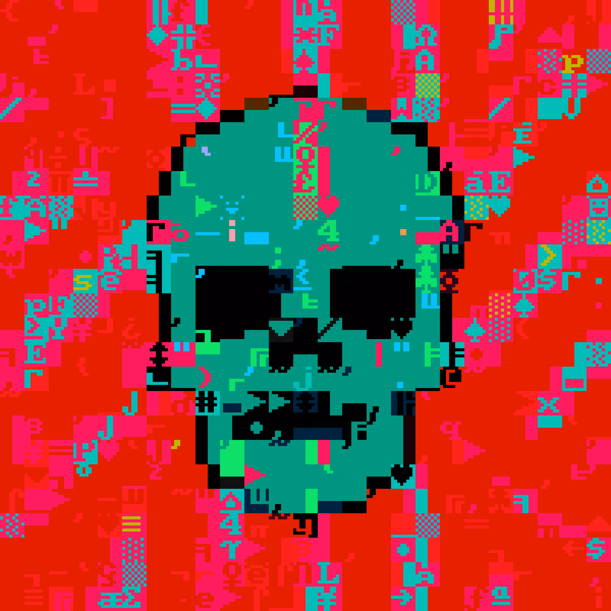 DOS Skull 0419