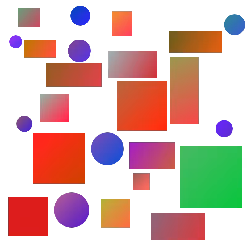 Rectangles & Circles #37