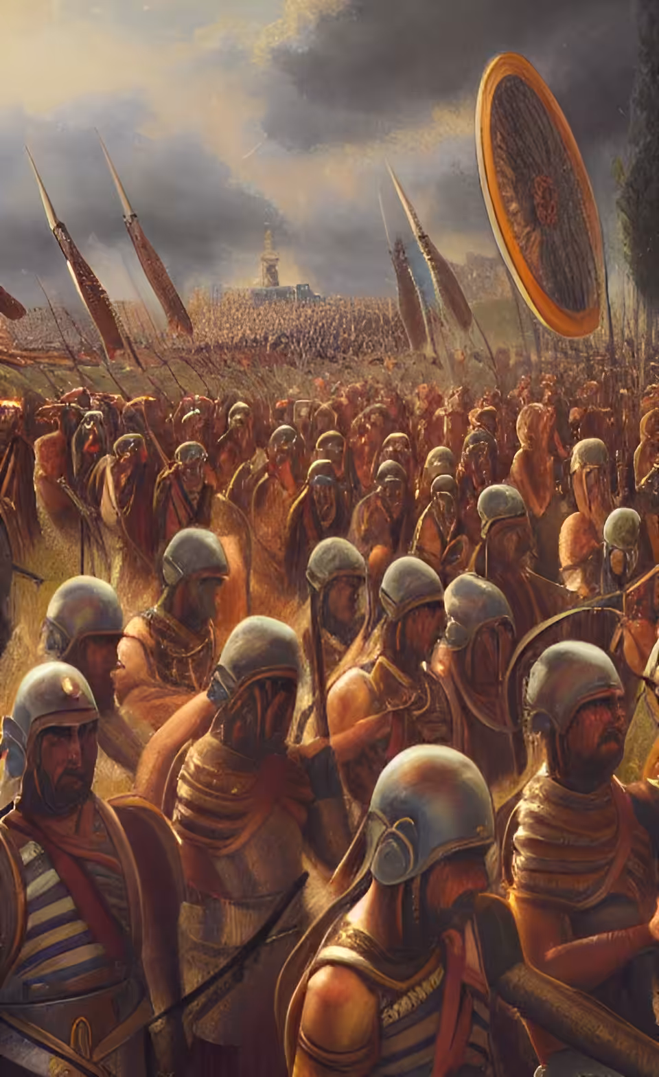 Ancient Paintings : Army 1 