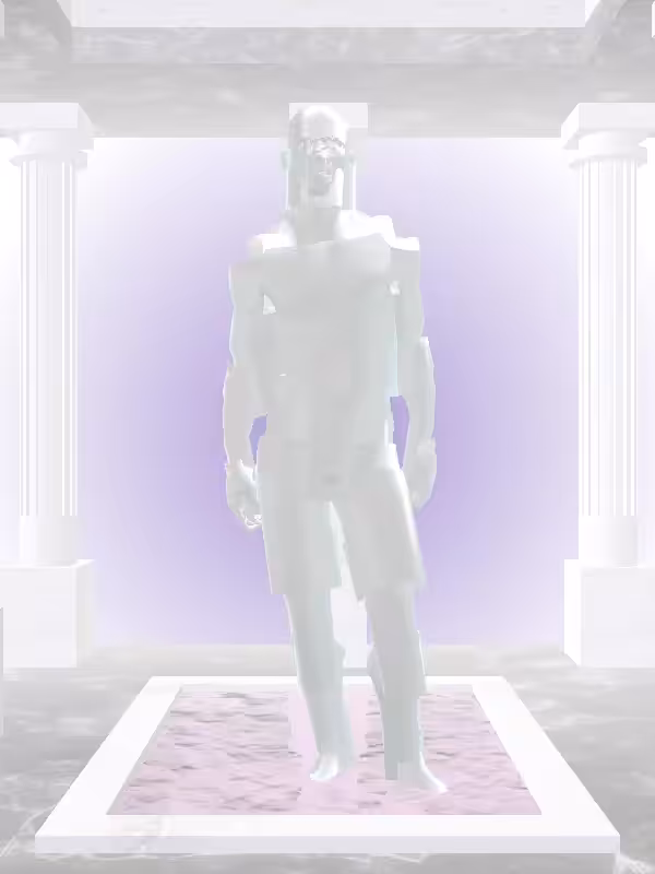 HeavenComputer: The Excited Chronos Chrome Man #6385