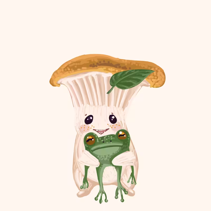 Cute Mushrooms Forest Guys #44