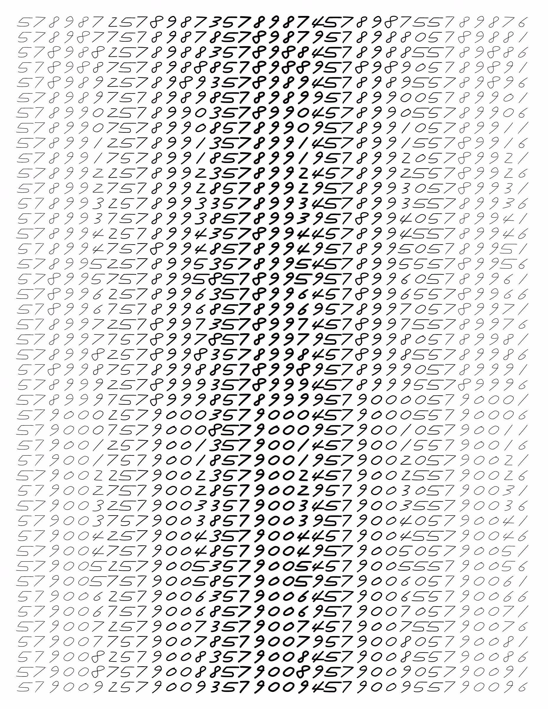 Endless (5,607,250 to Infinity) #599