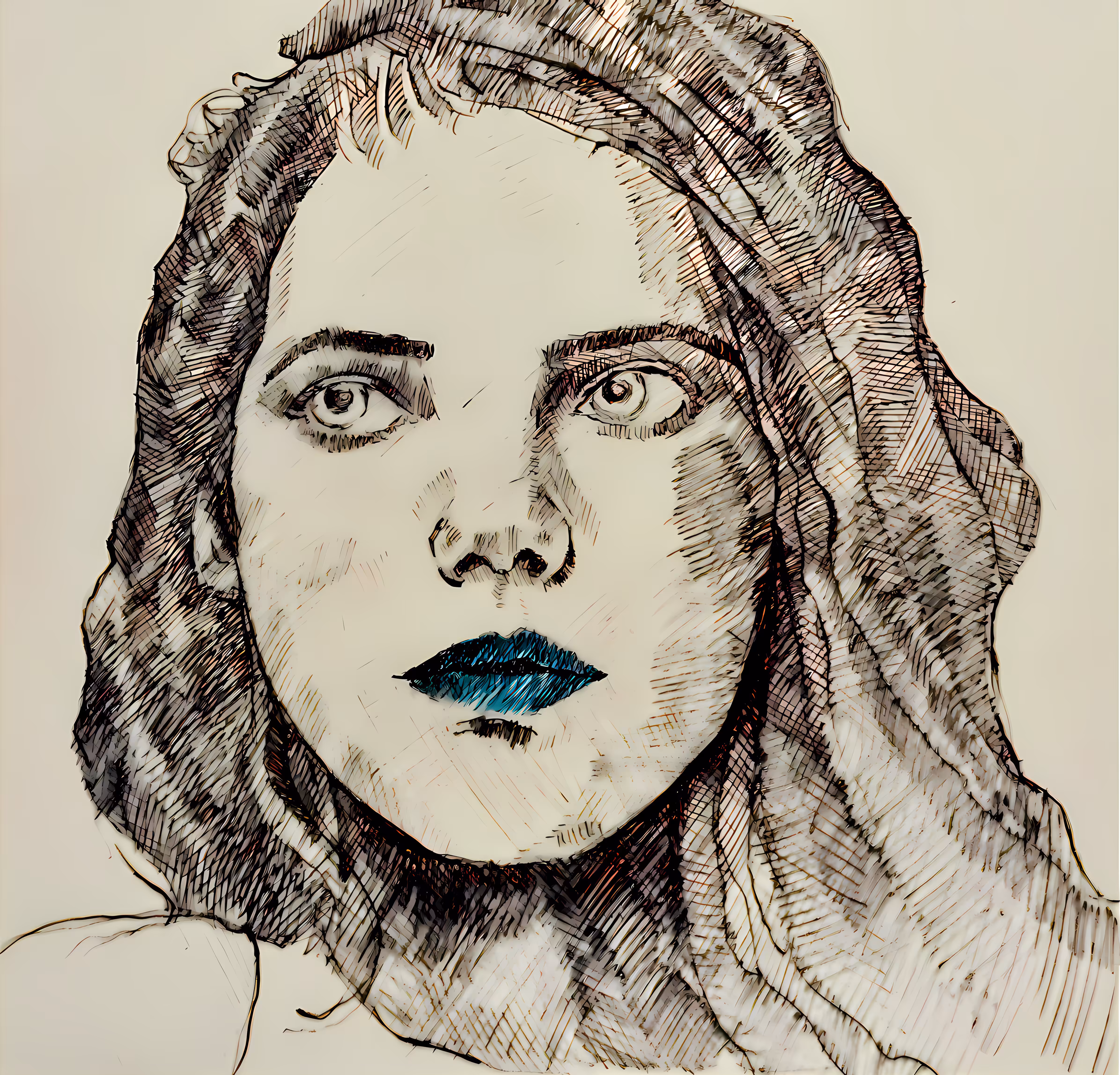 A girl from the sea!
