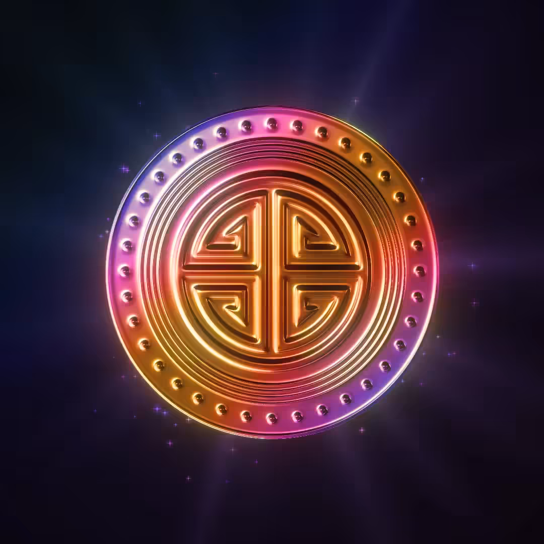 ENCHANTED COIN #002 [LUCKY CHINESE SYMBOL]