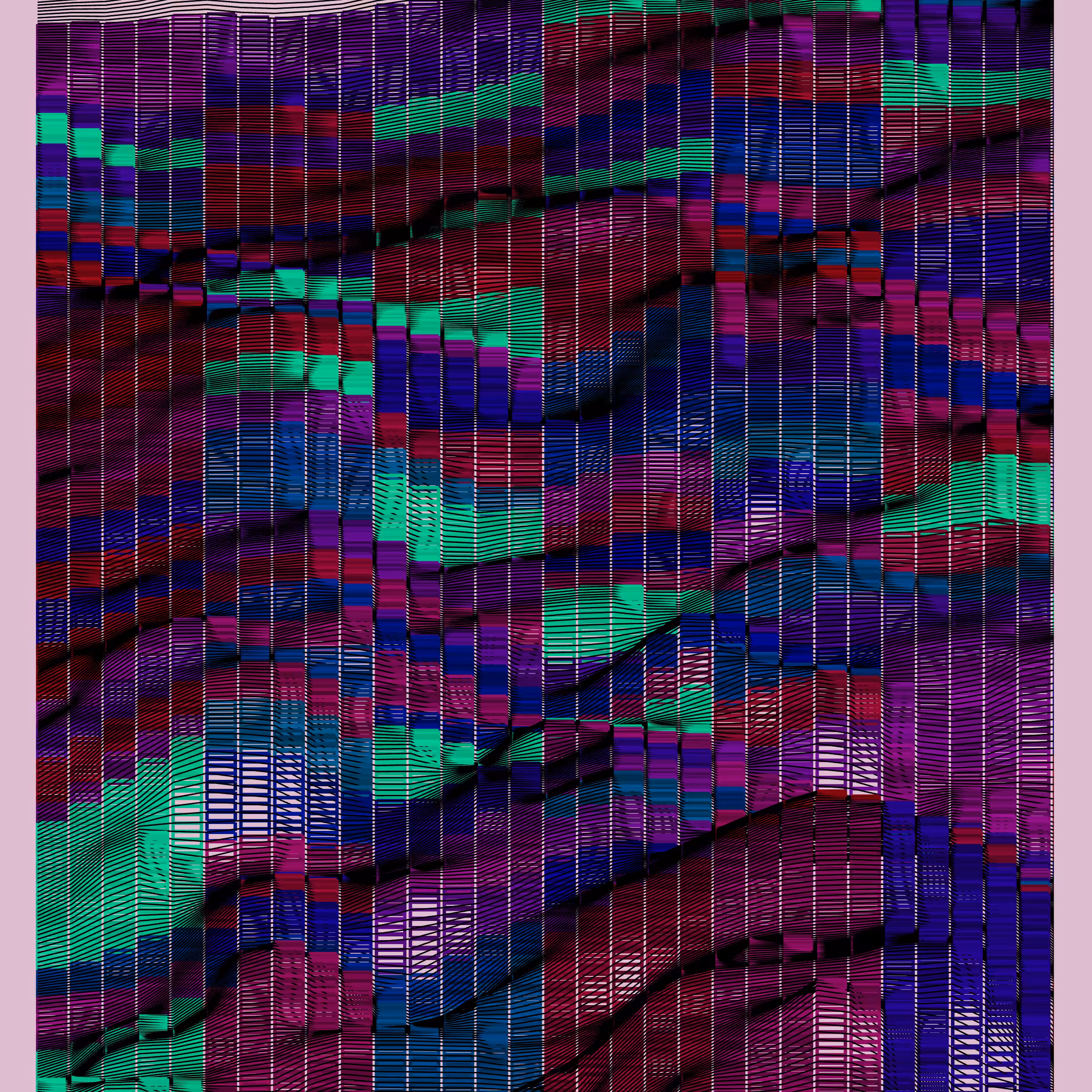 Rainbow mountains #14