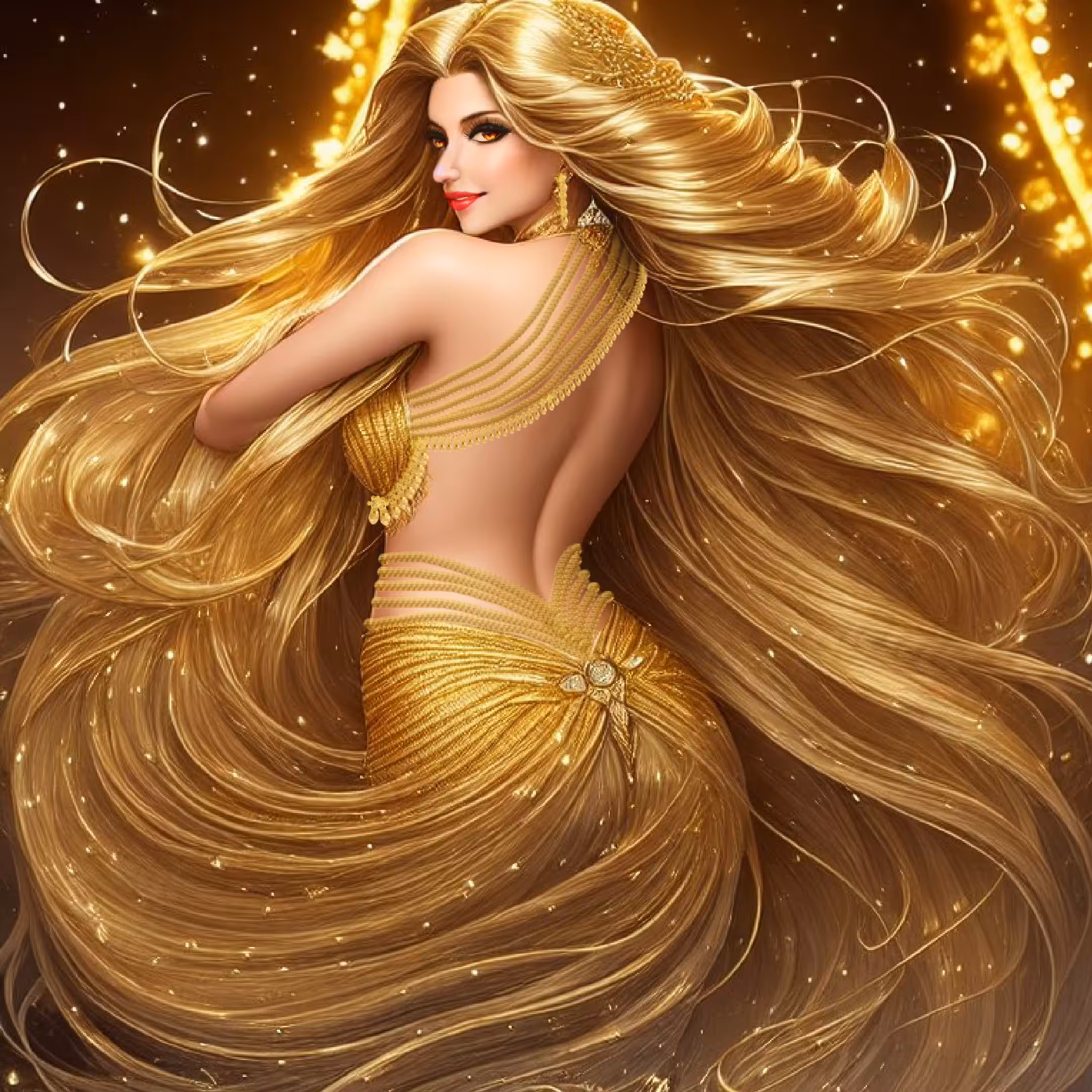"Golden Beauty"