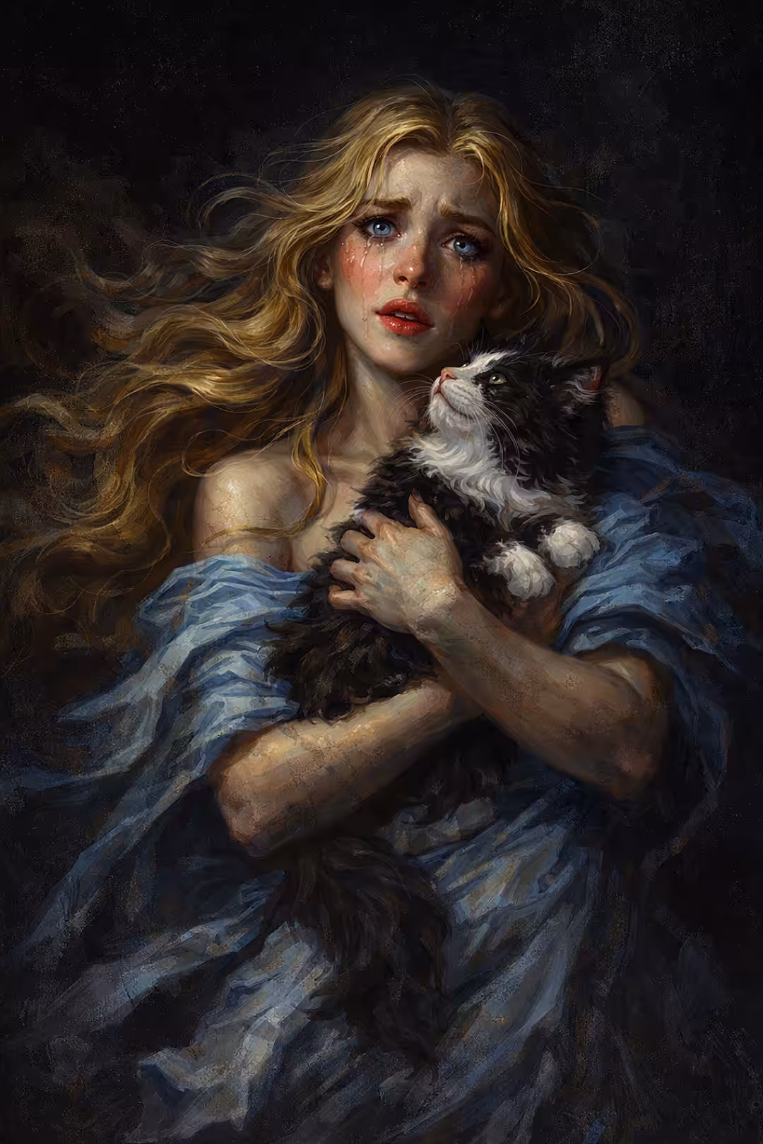 In the embrace of the night
