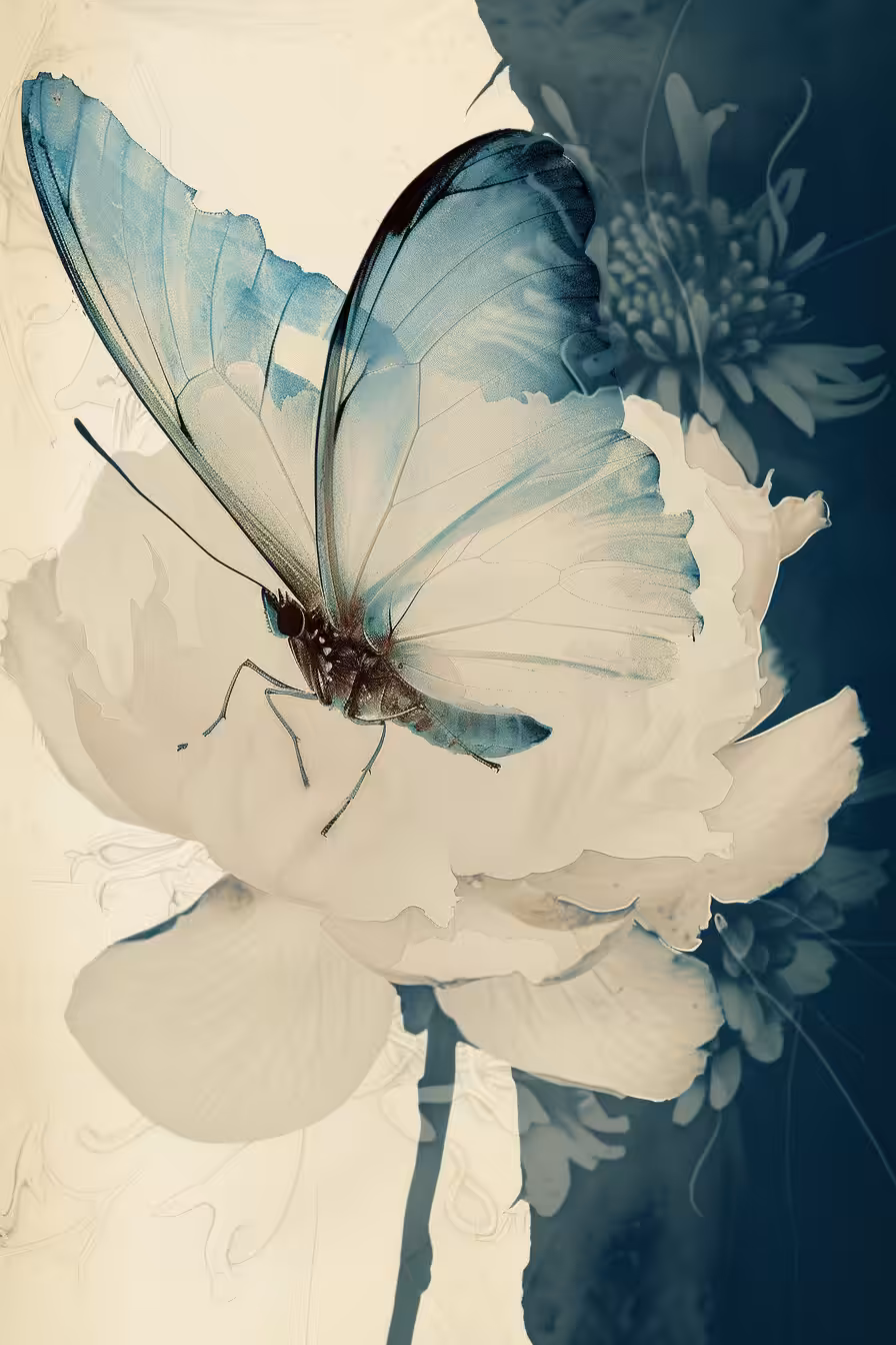 Blur Fleurs  - for The 'Book of Wings', new chapter