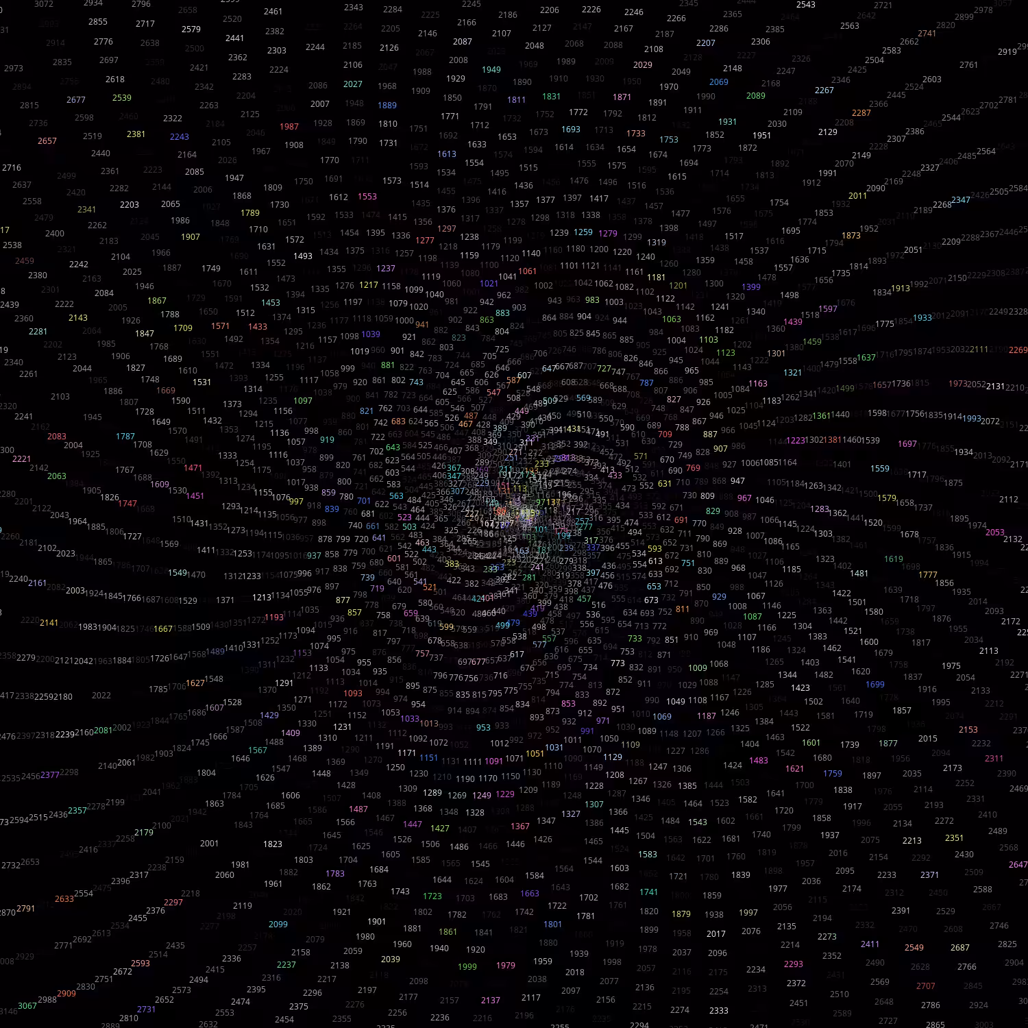 Polar Plot of Numbers #297