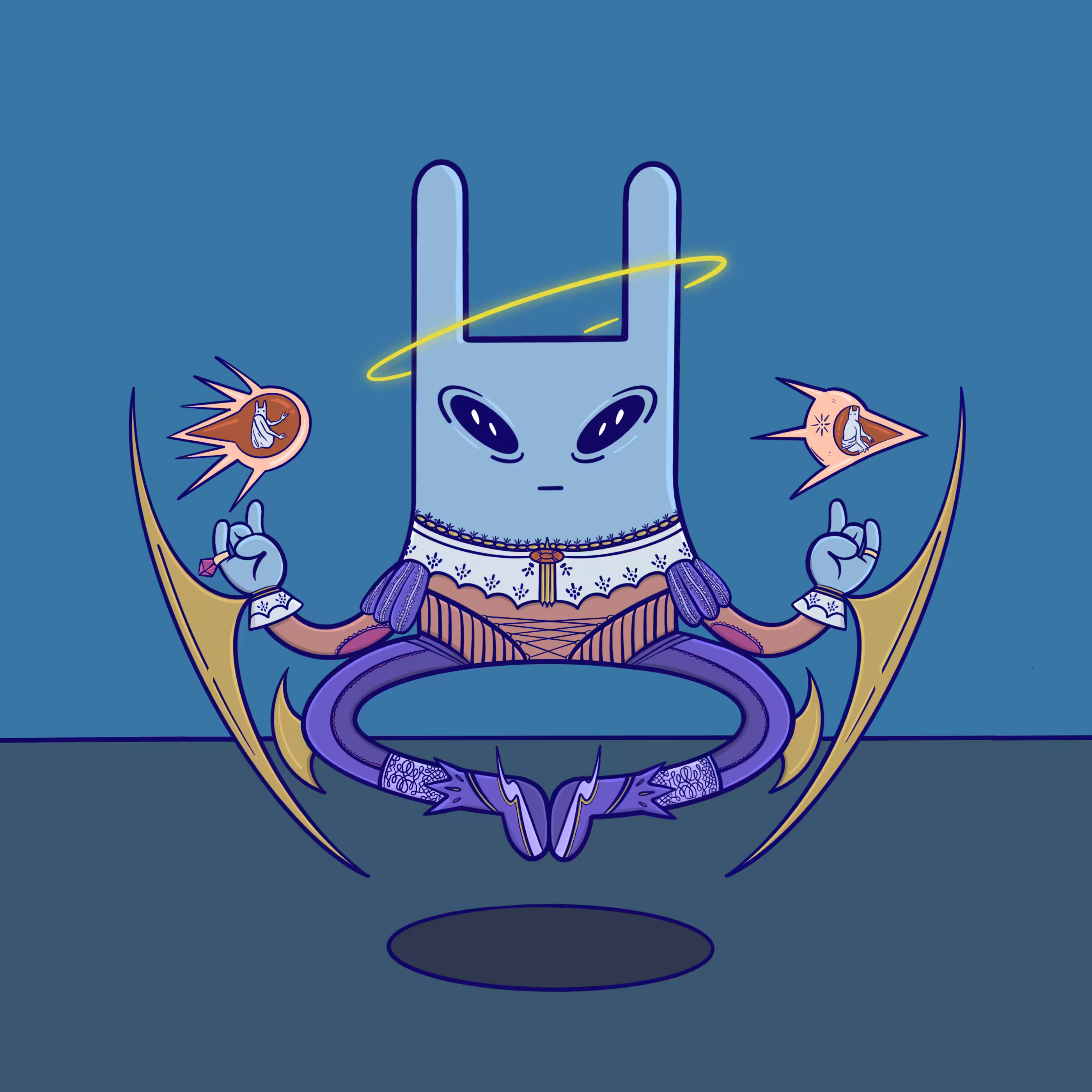 Meditation Rabbit #24