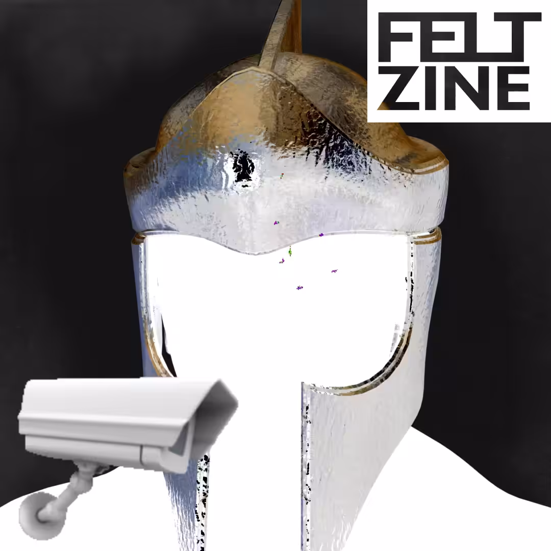 Canvas by Felt Zine: Canvas #339: villain. — watching. — virus. — white box logo. — dreamscape