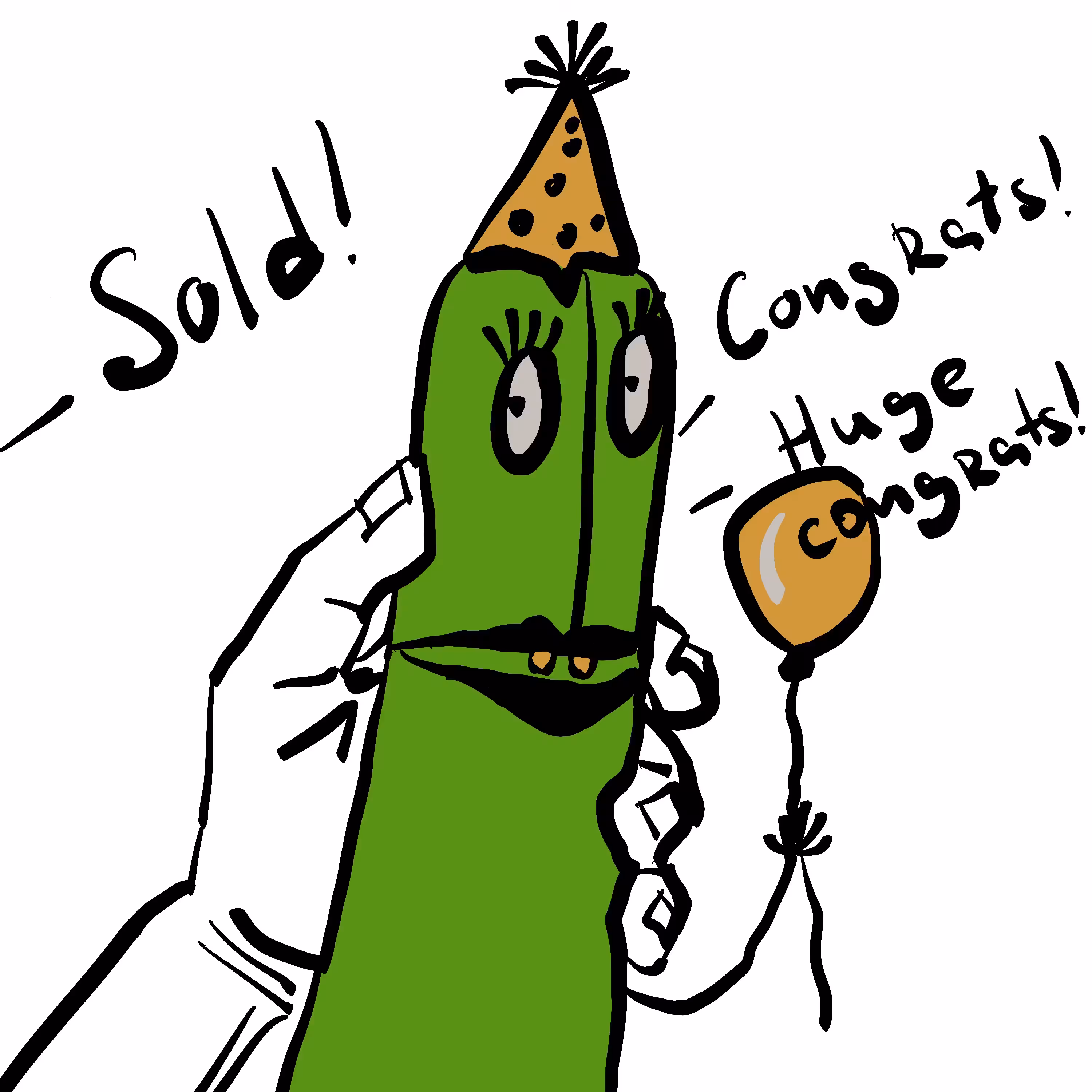 Congrats zucchini
