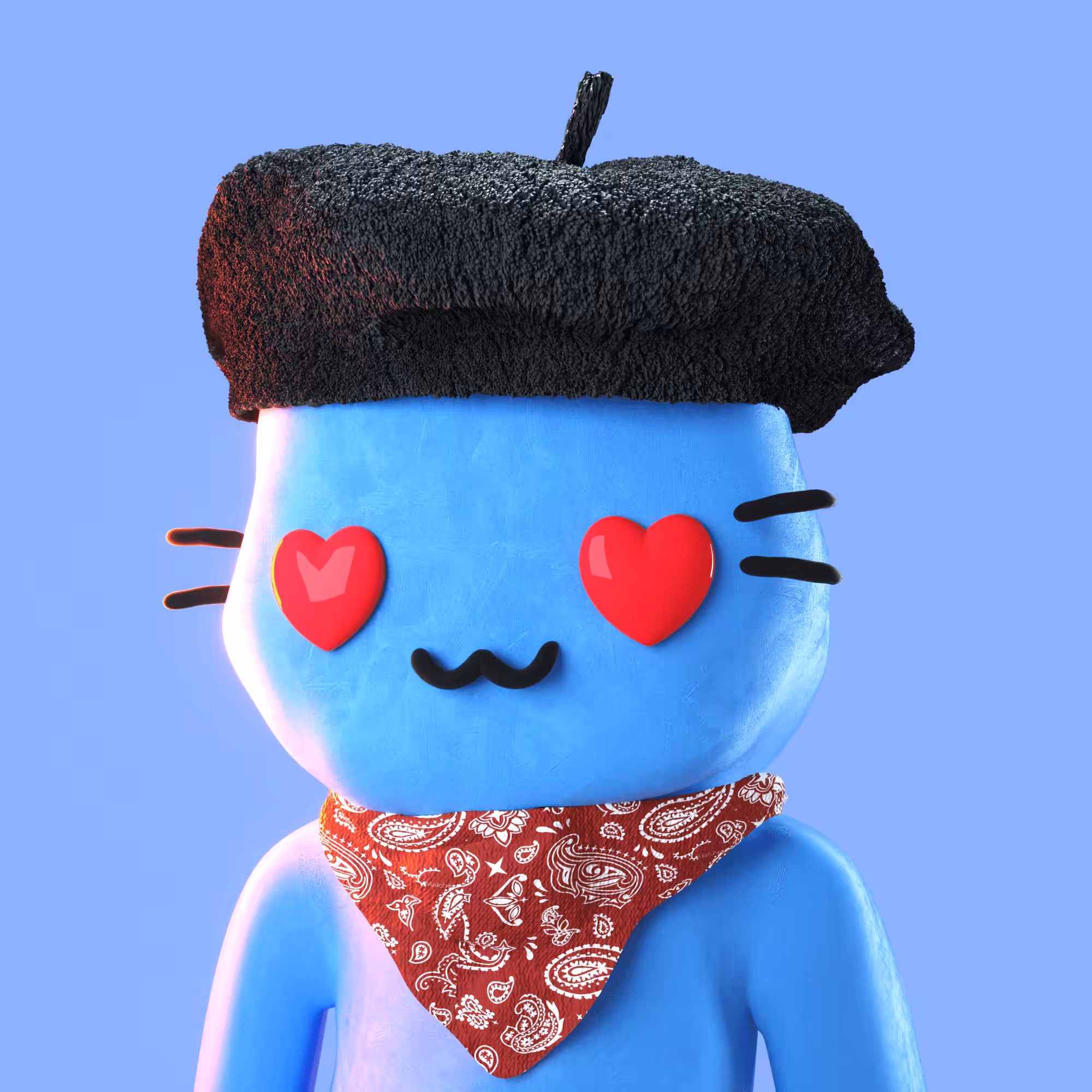 Cool Cat 3D #4543