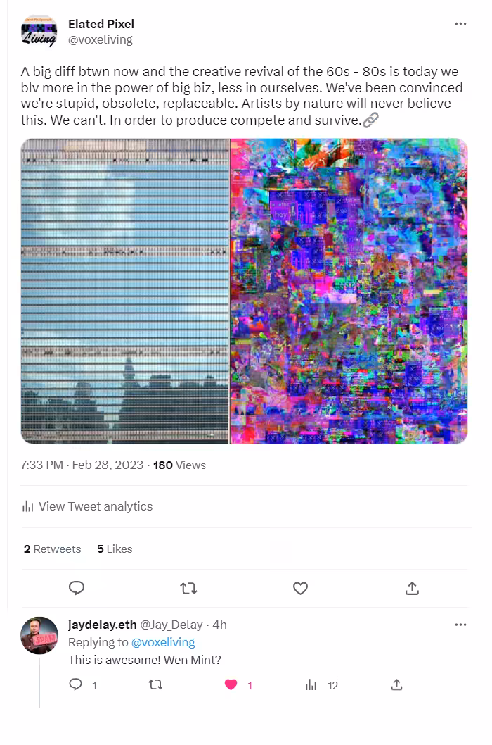 United Glitched Nations (The Tweet)