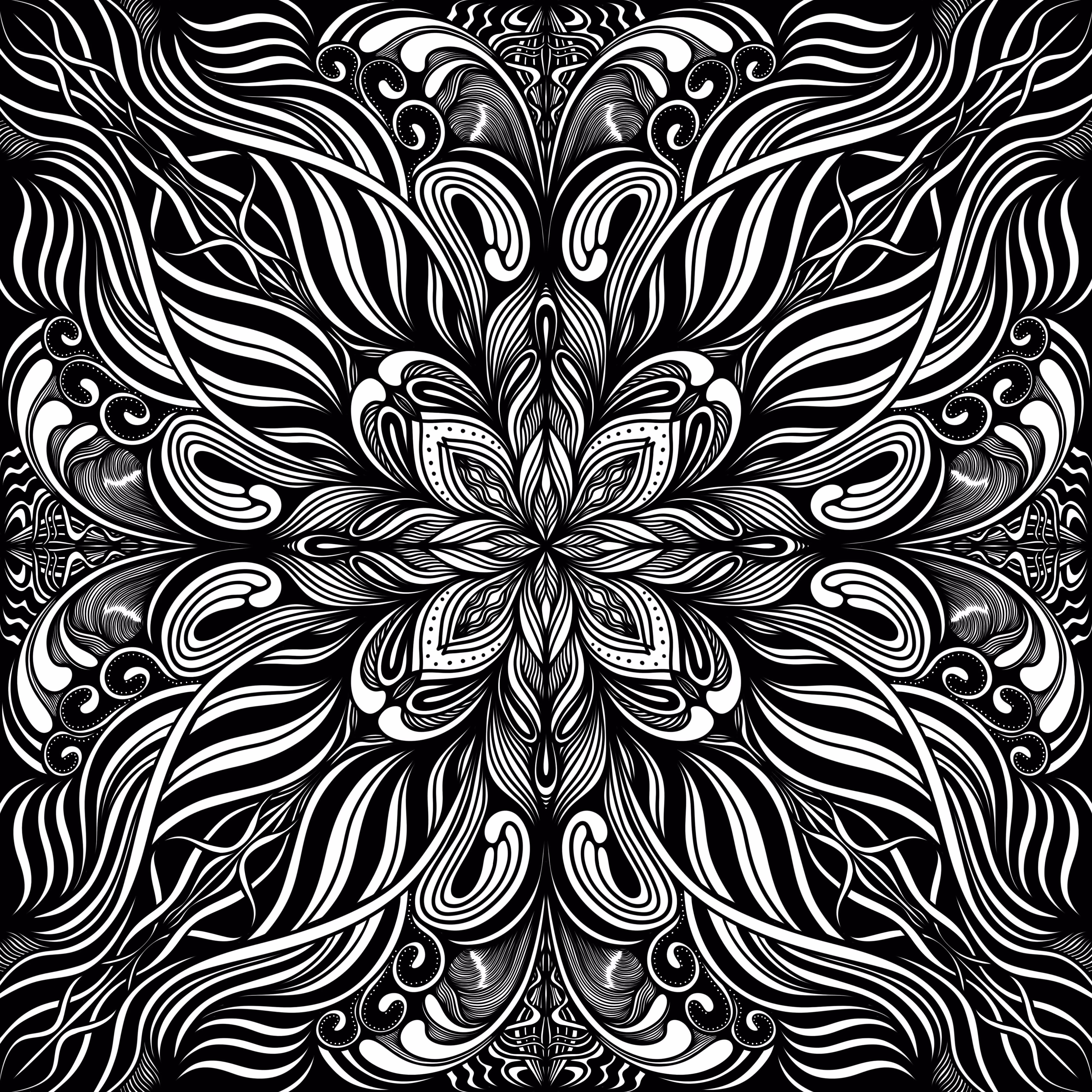 Entangled Grace Mandala