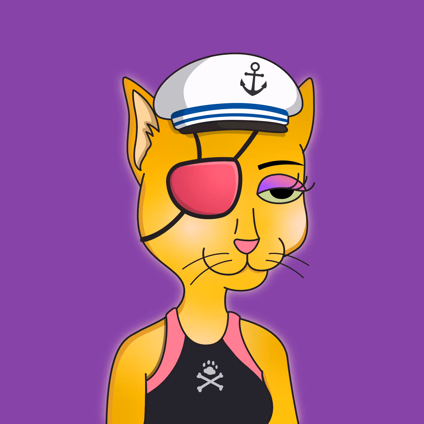Girl Cat #108