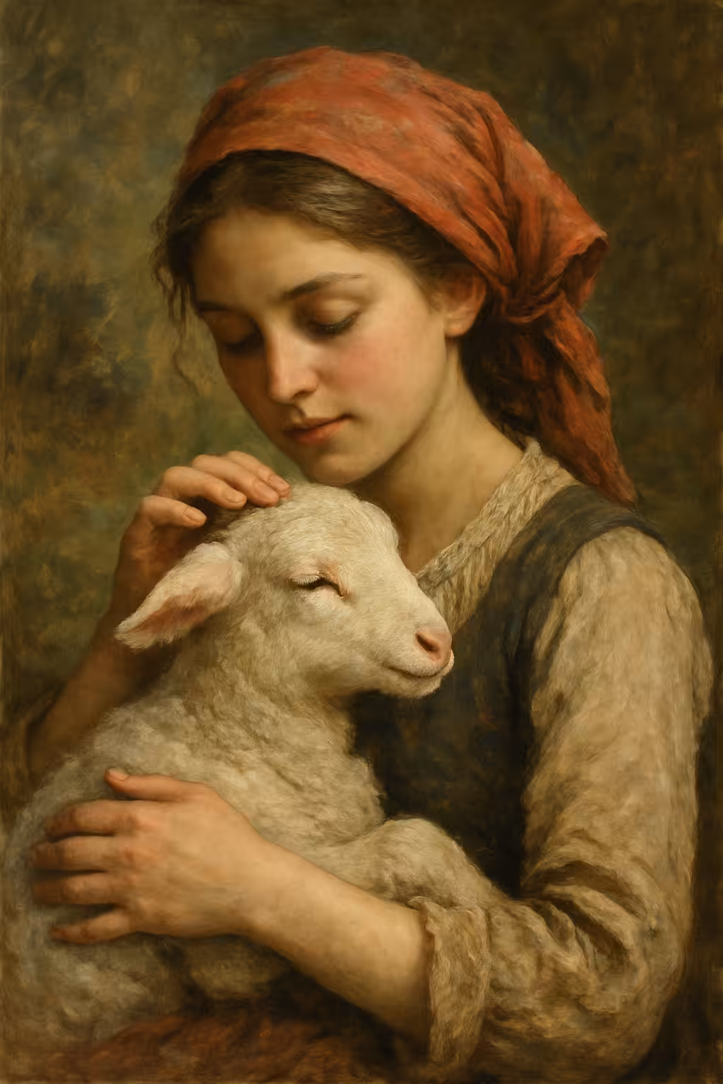 Lamb & Girl