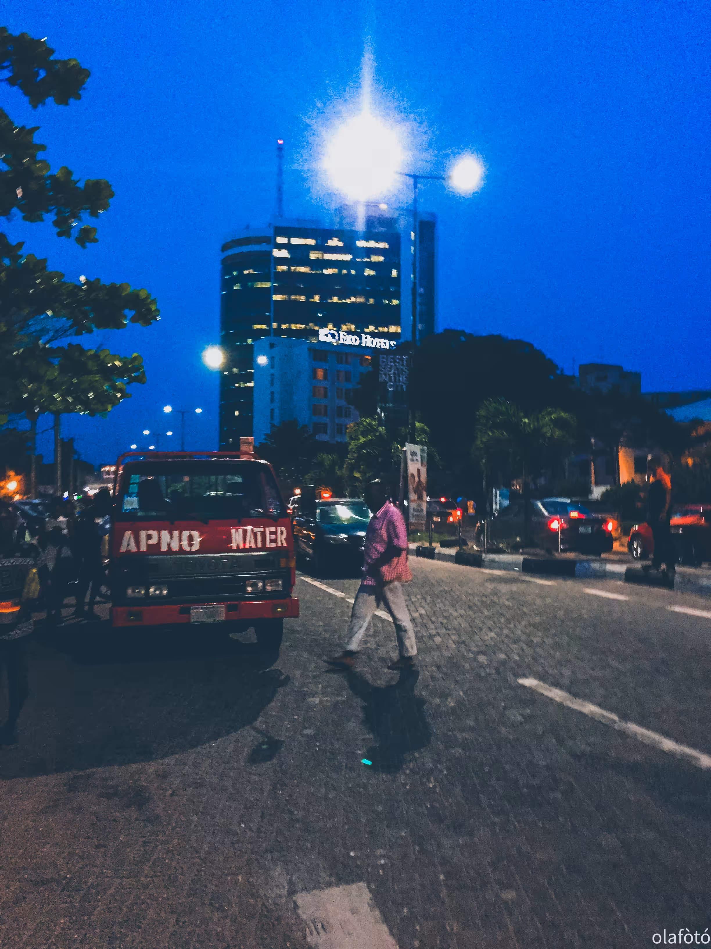 Lights up in Lagos