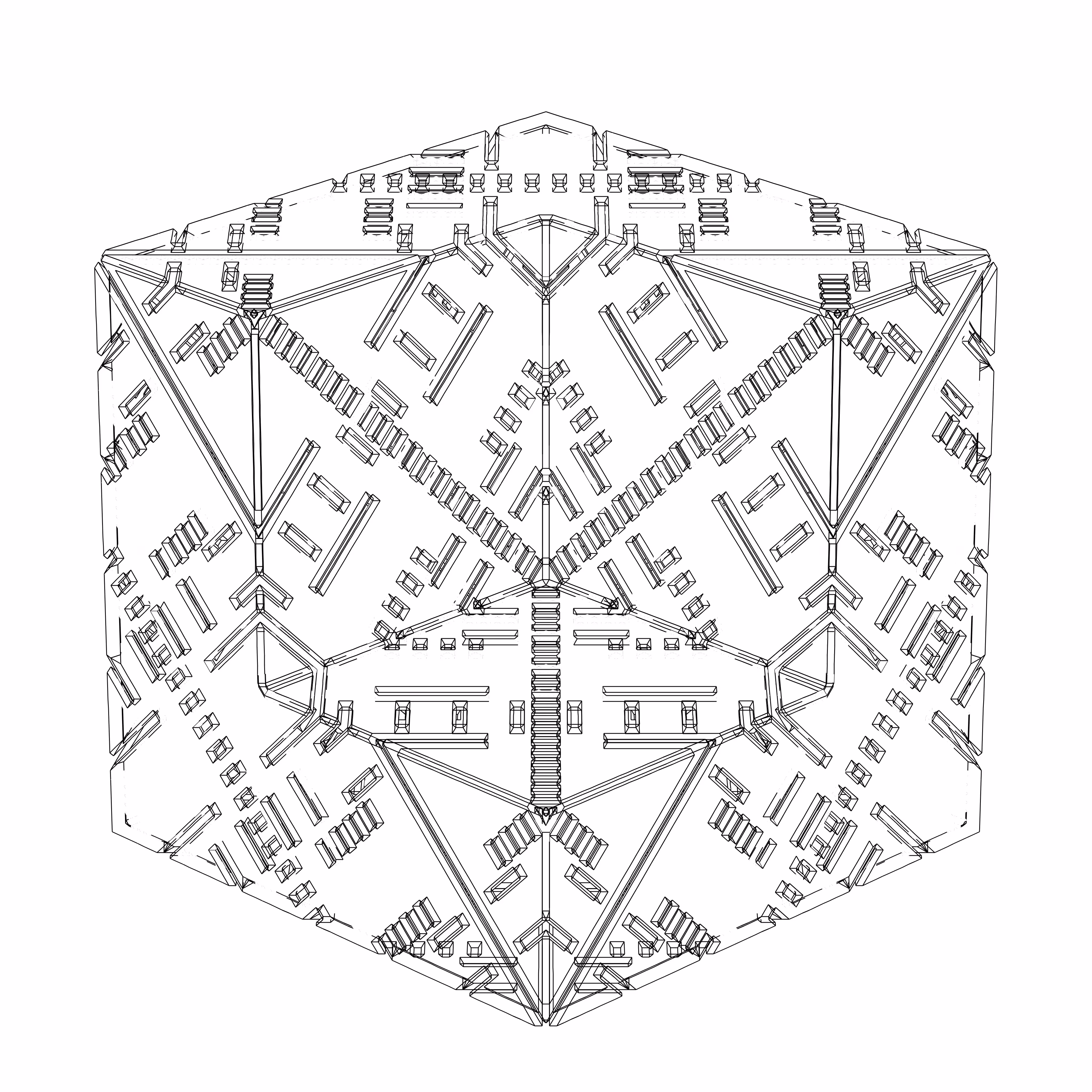 LL21 Alien Art Cube #406