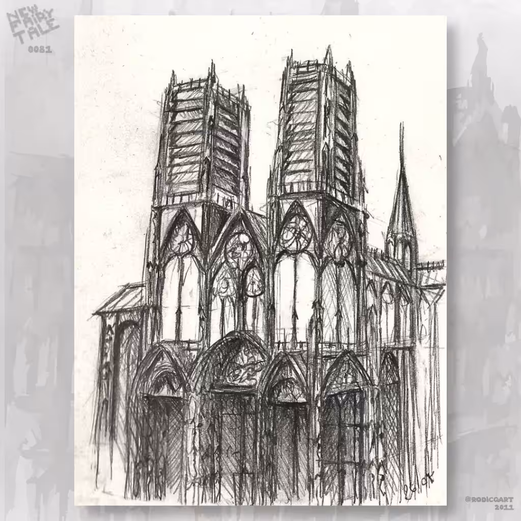 Cathedral in Sketchbook 0081